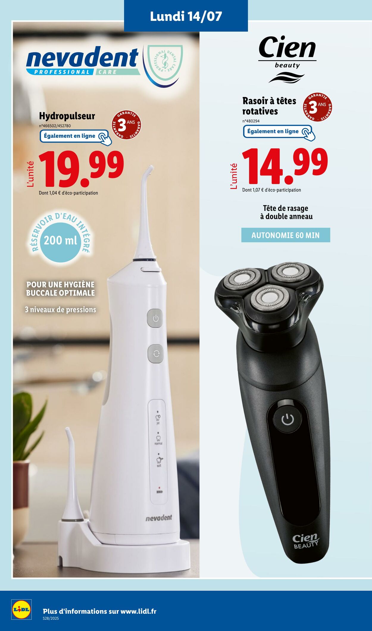 Catalogue Lidl 14.07.2025 - 17.07.2025