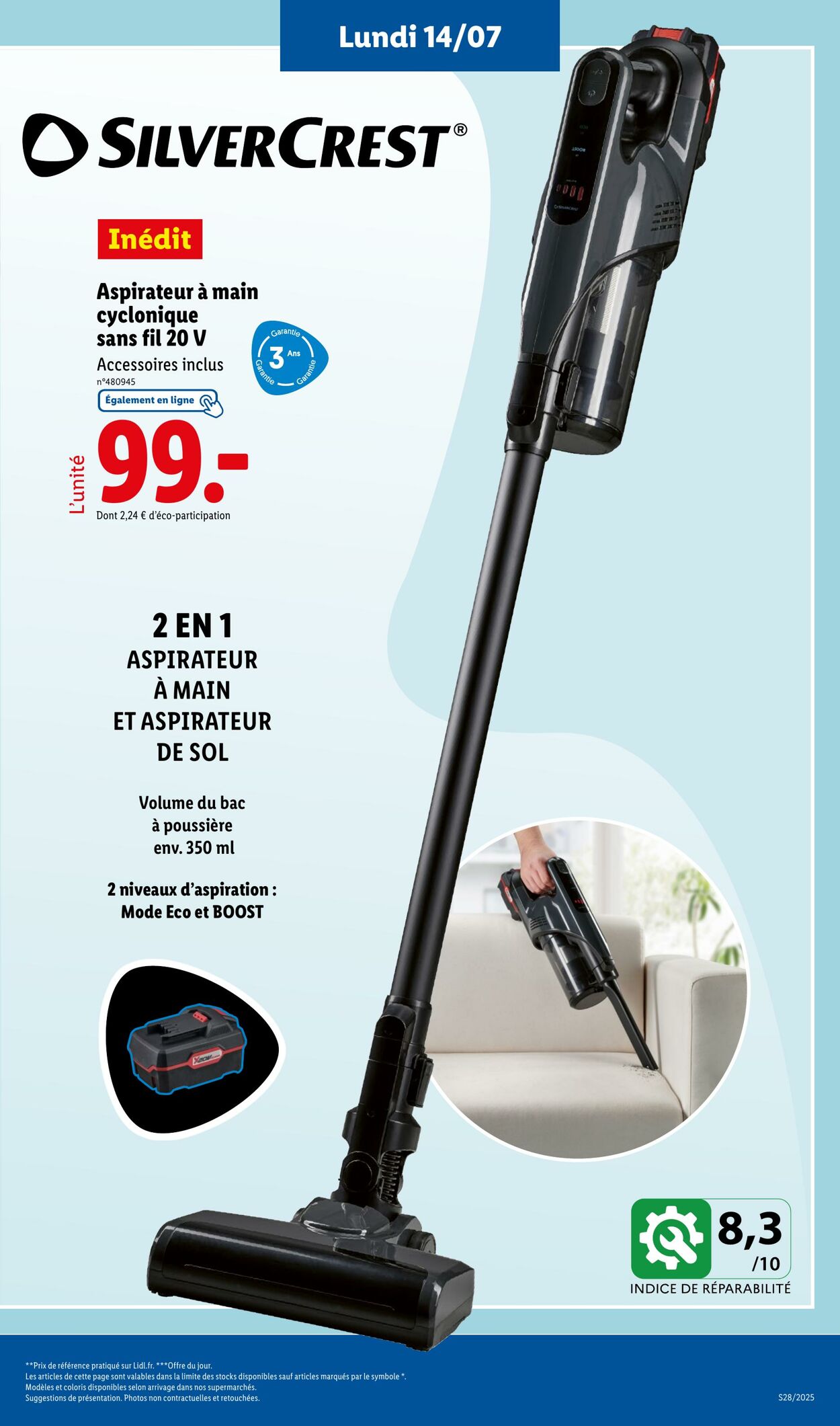 Catalogue Lidl 14.07.2025 - 17.07.2025
