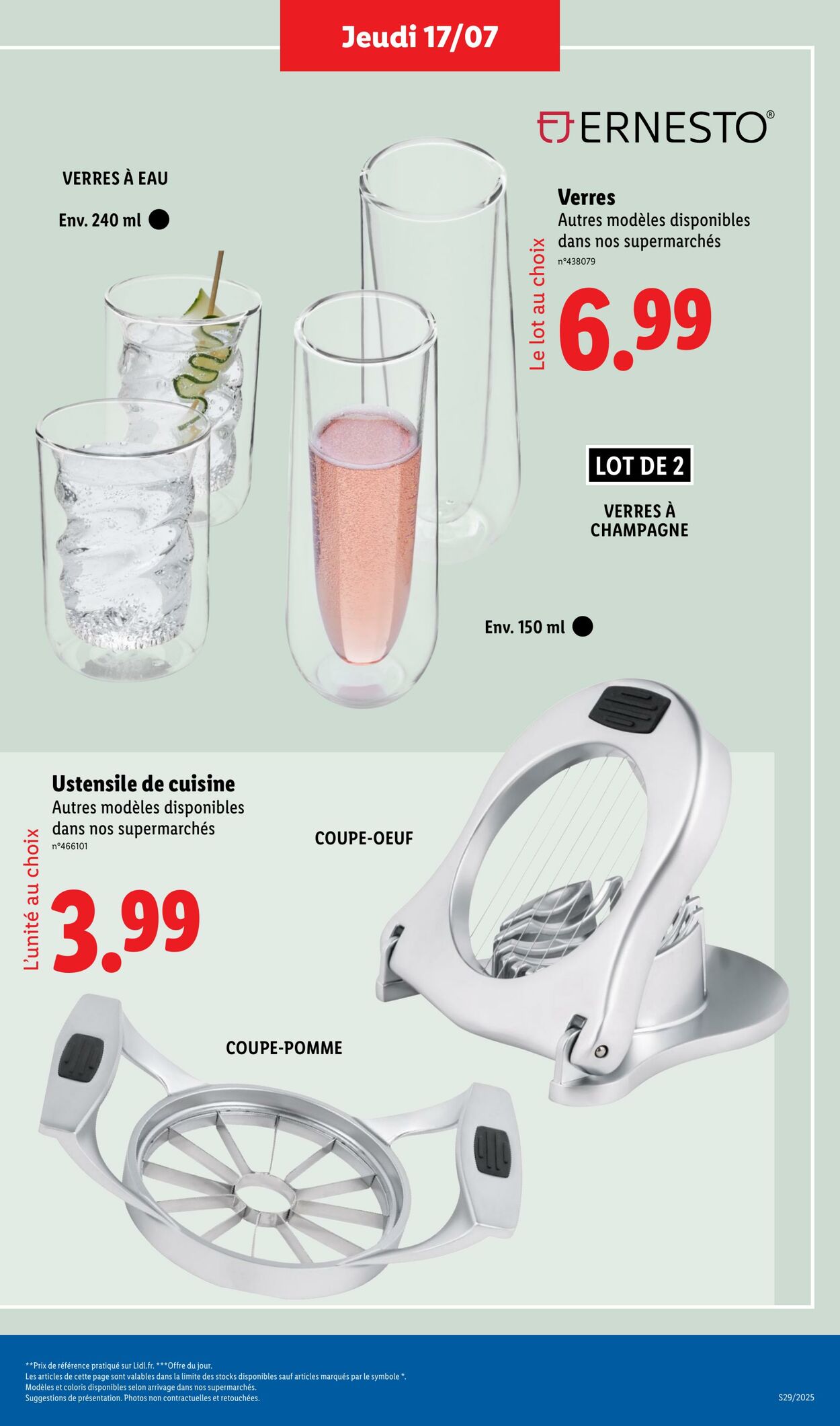 Catalogue Lidl 14.07.2025 - 17.07.2025