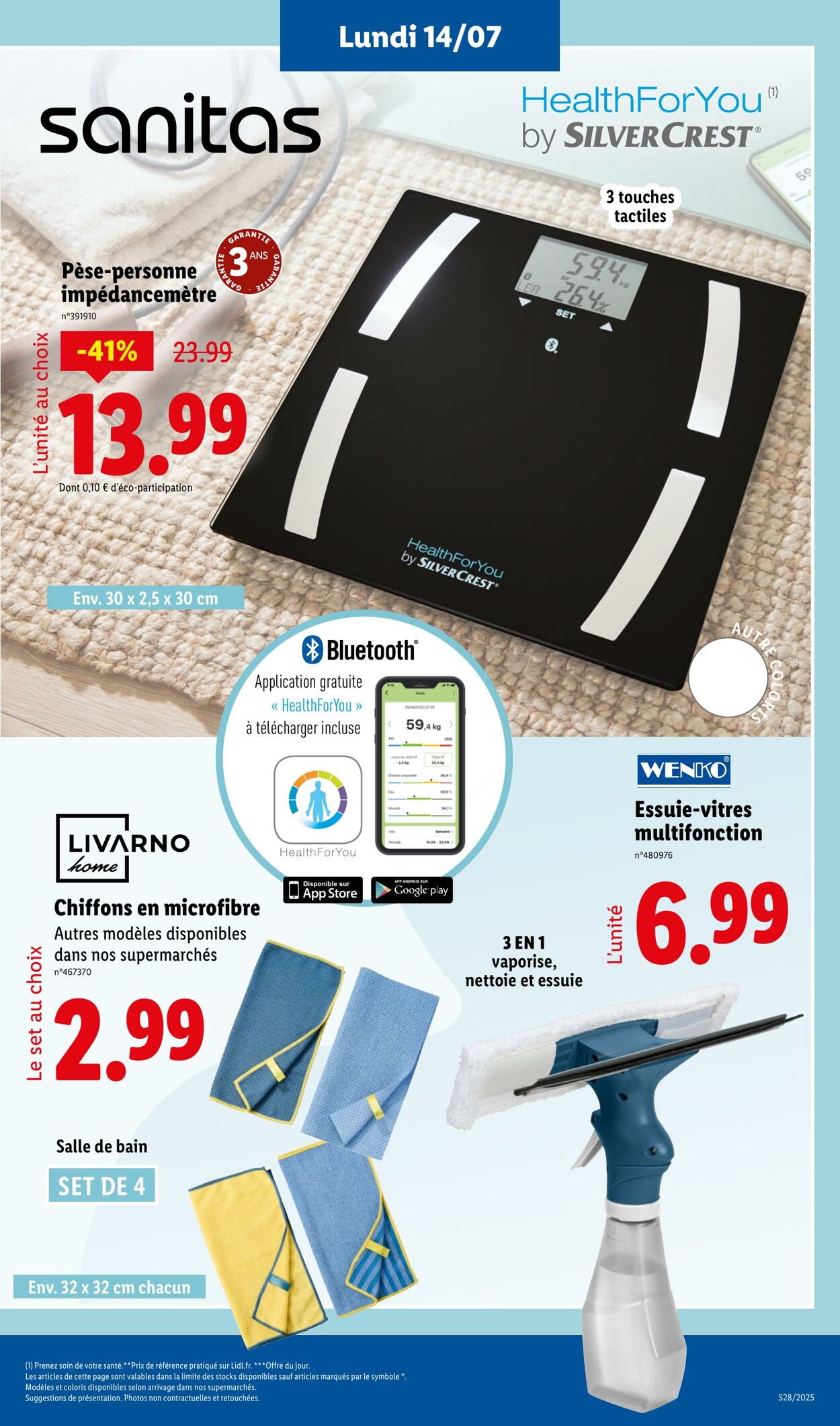 Catalogue Lidl 14.07.2025 - 17.07.2025