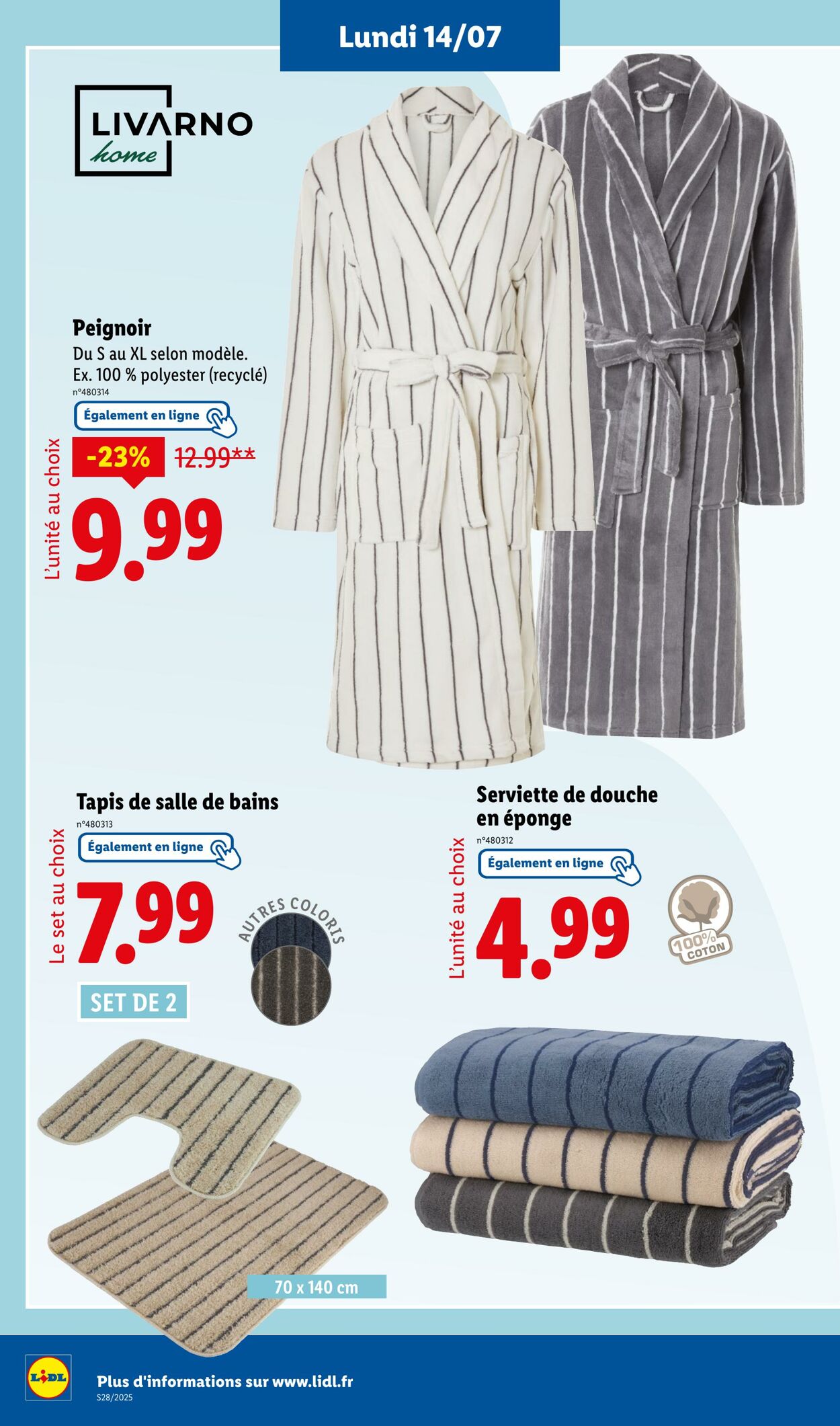 Catalogue Lidl 14.07.2025 - 17.07.2025