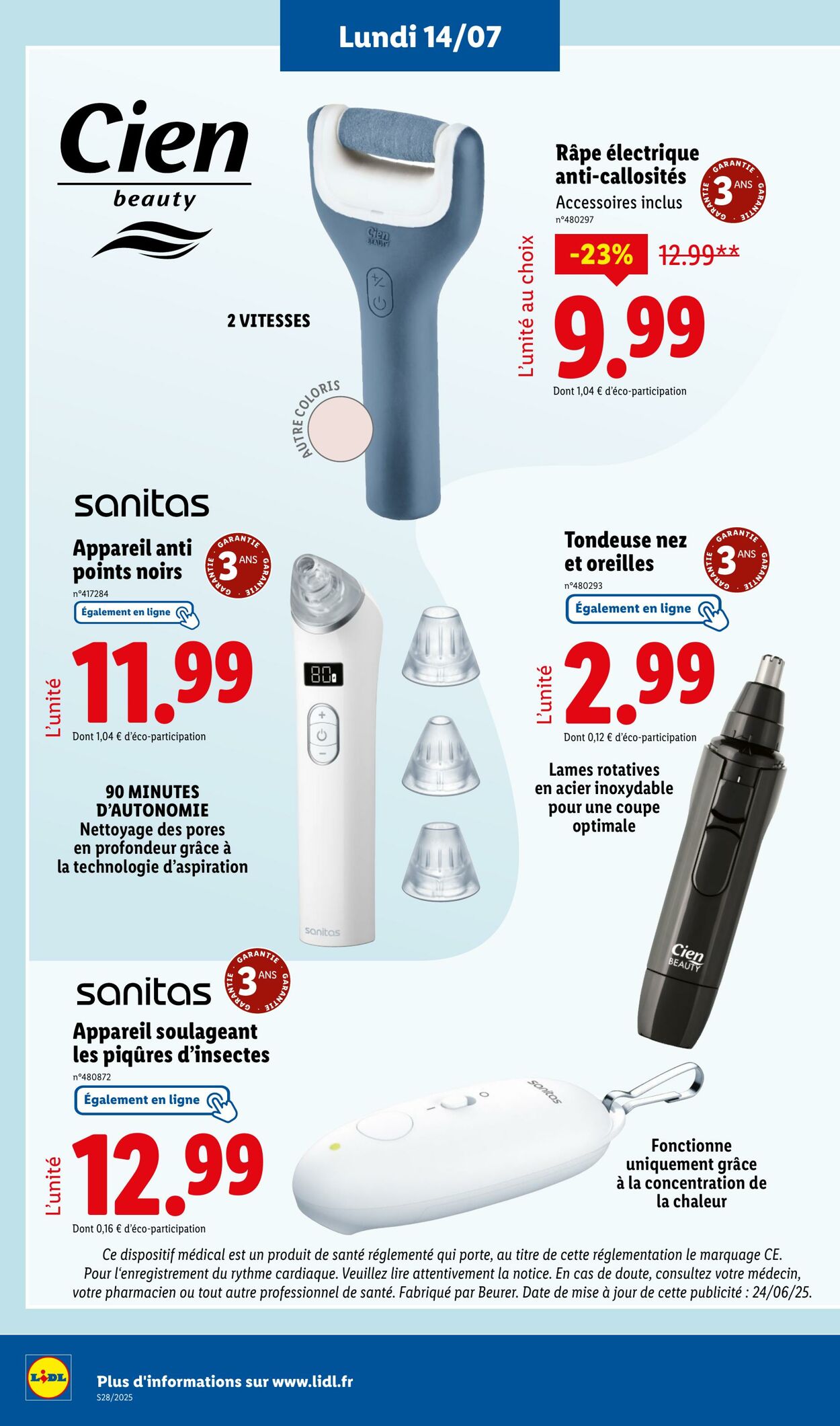 Catalogue Lidl 14.07.2025 - 17.07.2025