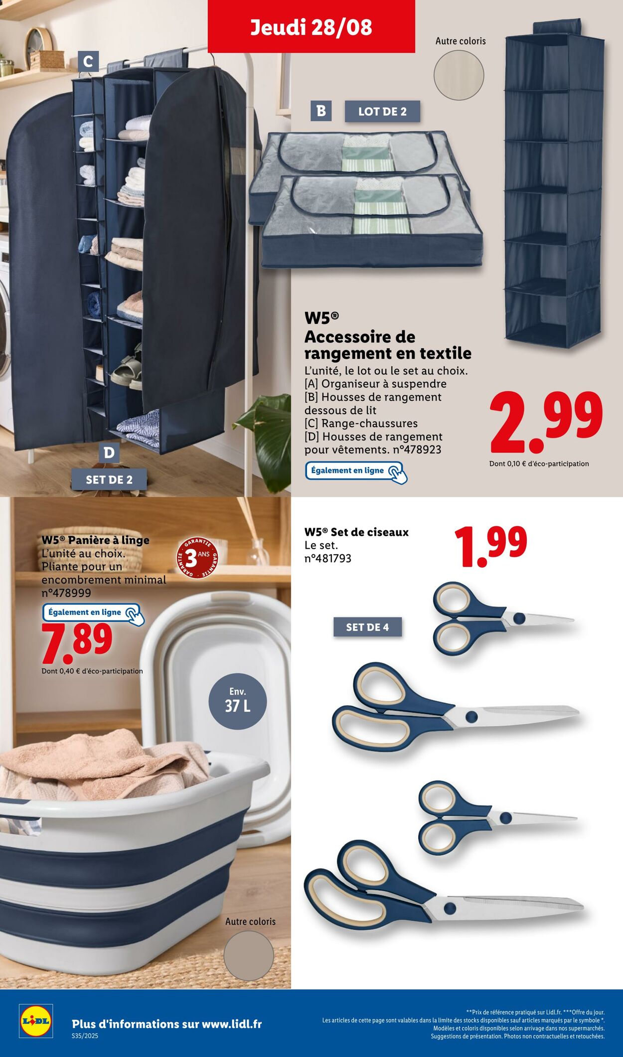 Catalogue Lidl 28.08.2025 - 01.09.2025