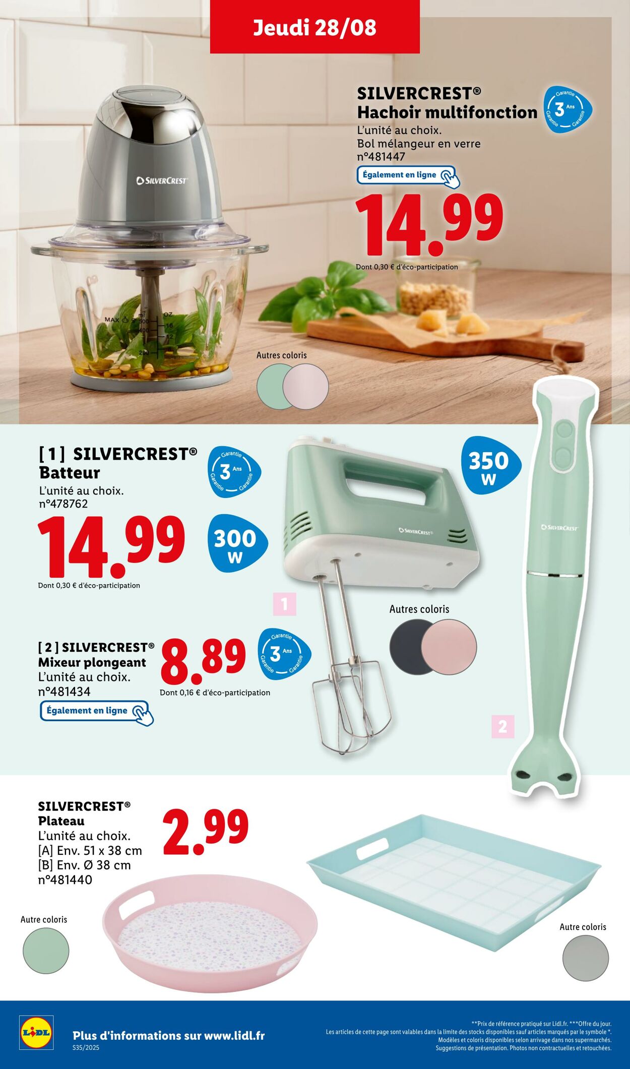 Catalogue Lidl 28.08.2025 - 01.09.2025