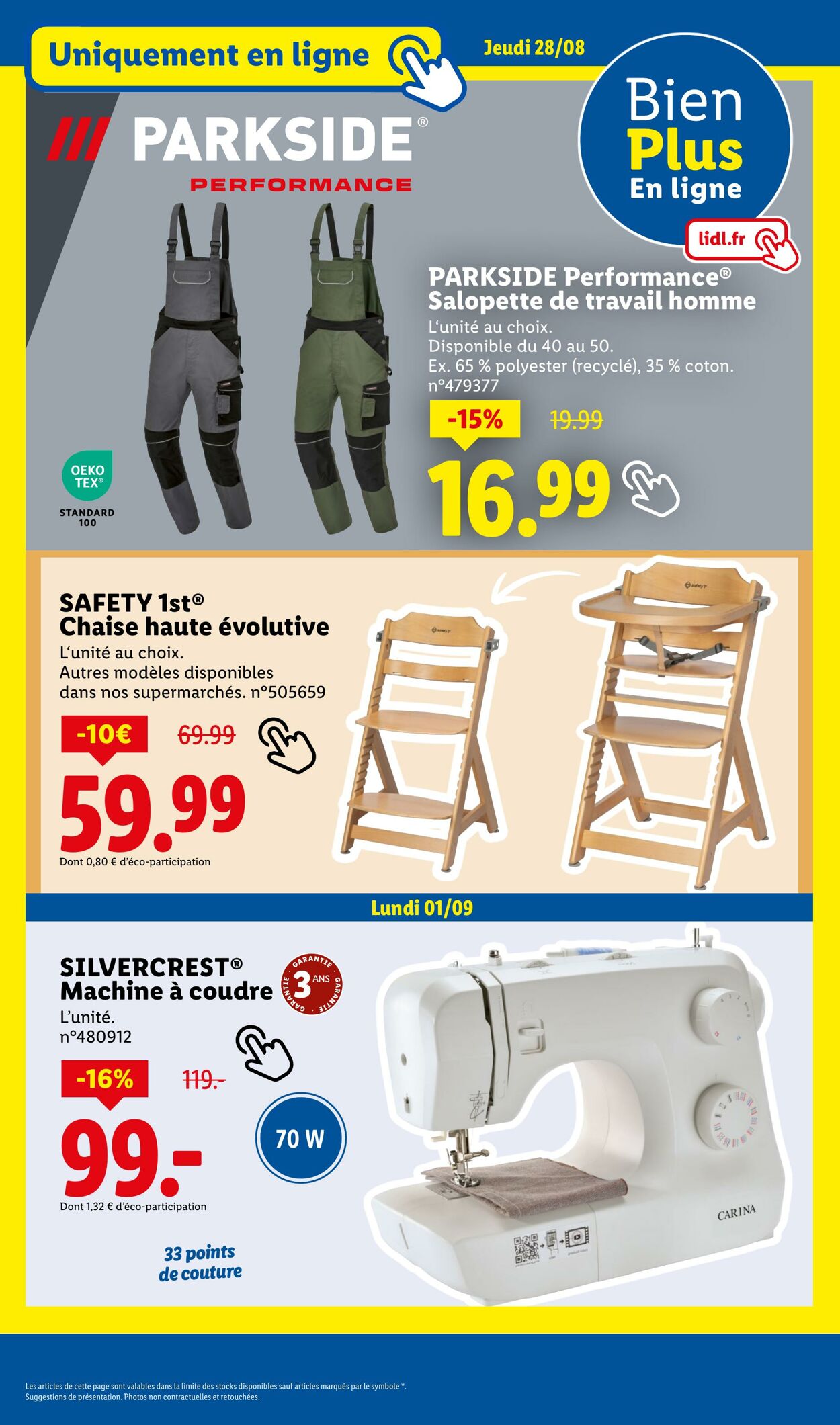 Catalogue Lidl 28.08.2025 - 01.09.2025