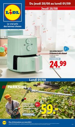 Catalogue Lidl 28.08.2025 - 01.09.2025
