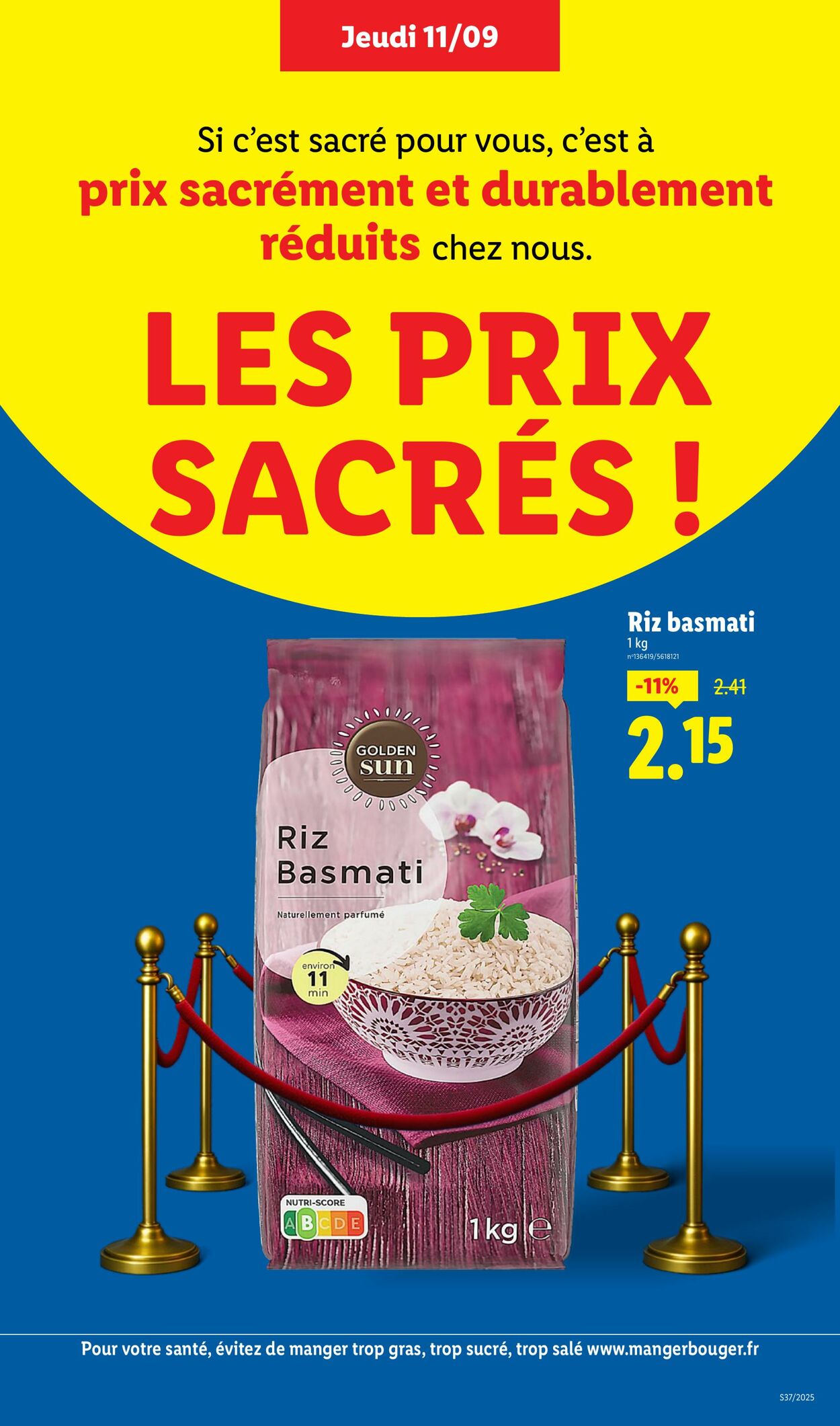 Catalogue Lidl 08.09.2025 - 11.09.2025