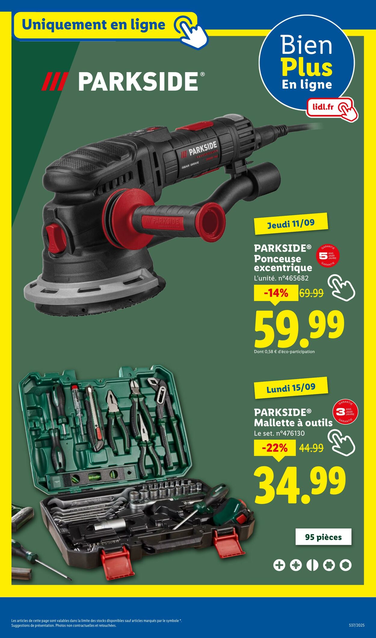 Catalogue Lidl 08.09.2025 - 11.09.2025
