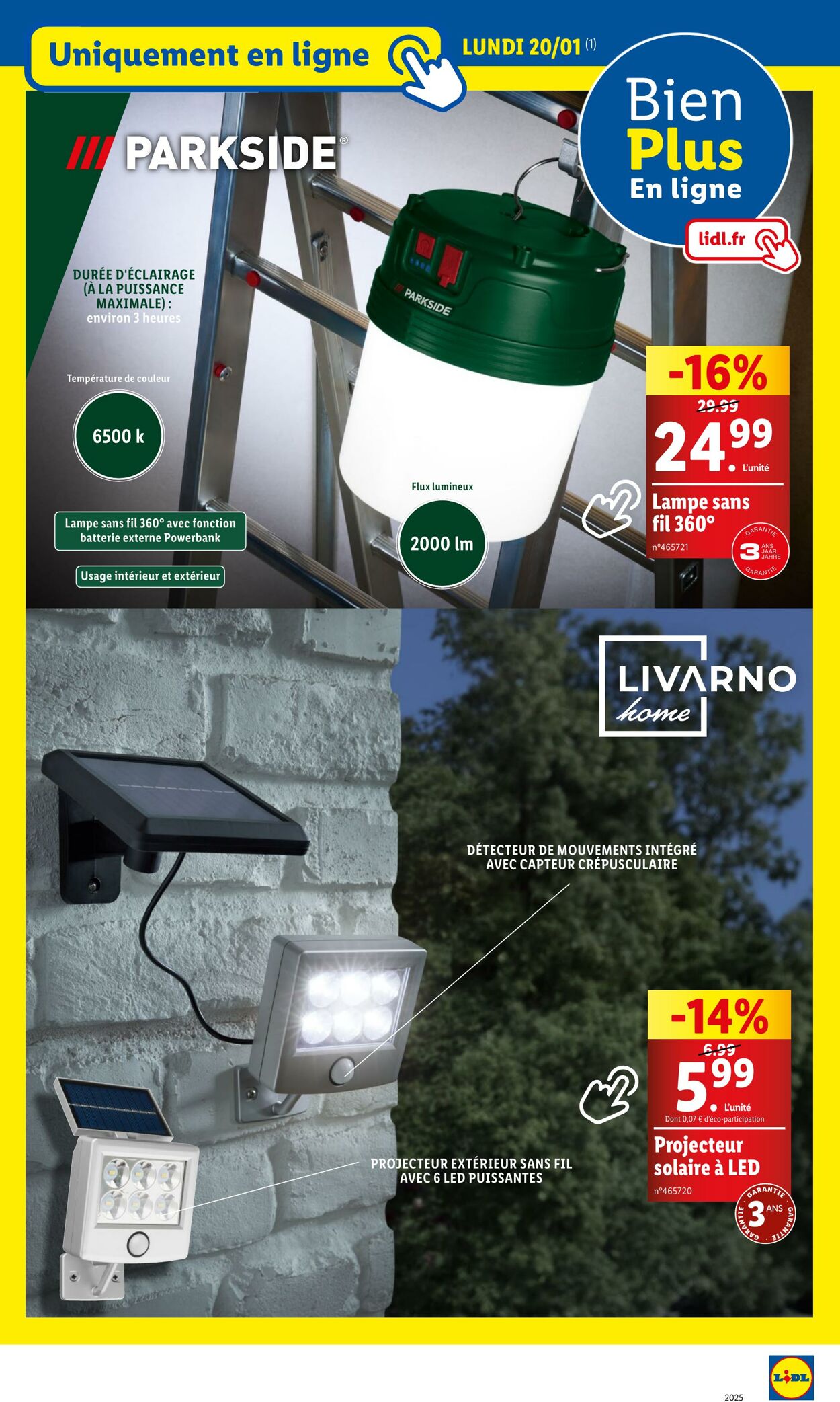 Catalogue Lidl 20.01.2025 - 23.01.2025