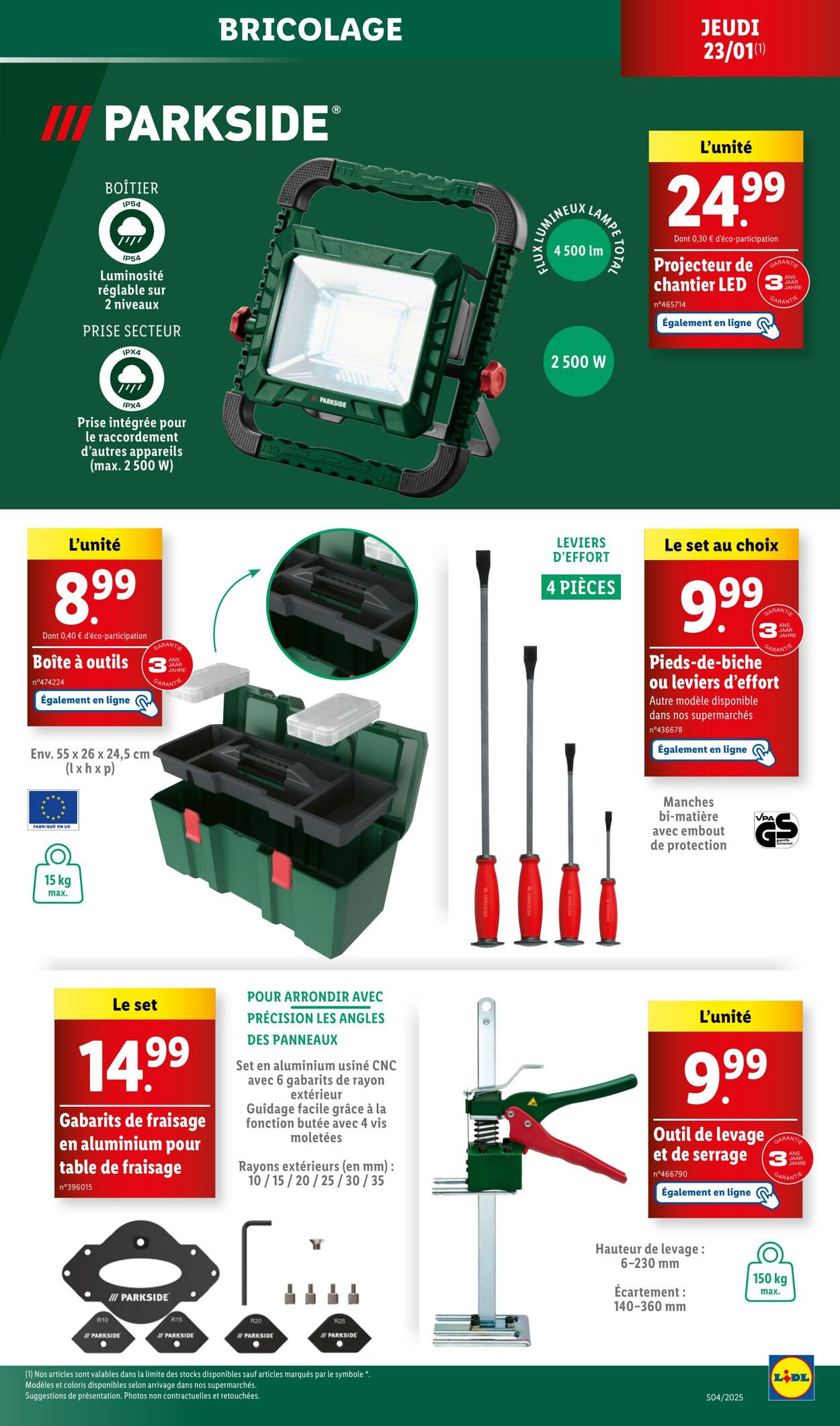 Catalogue Lidl 20.01.2025 - 23.01.2025