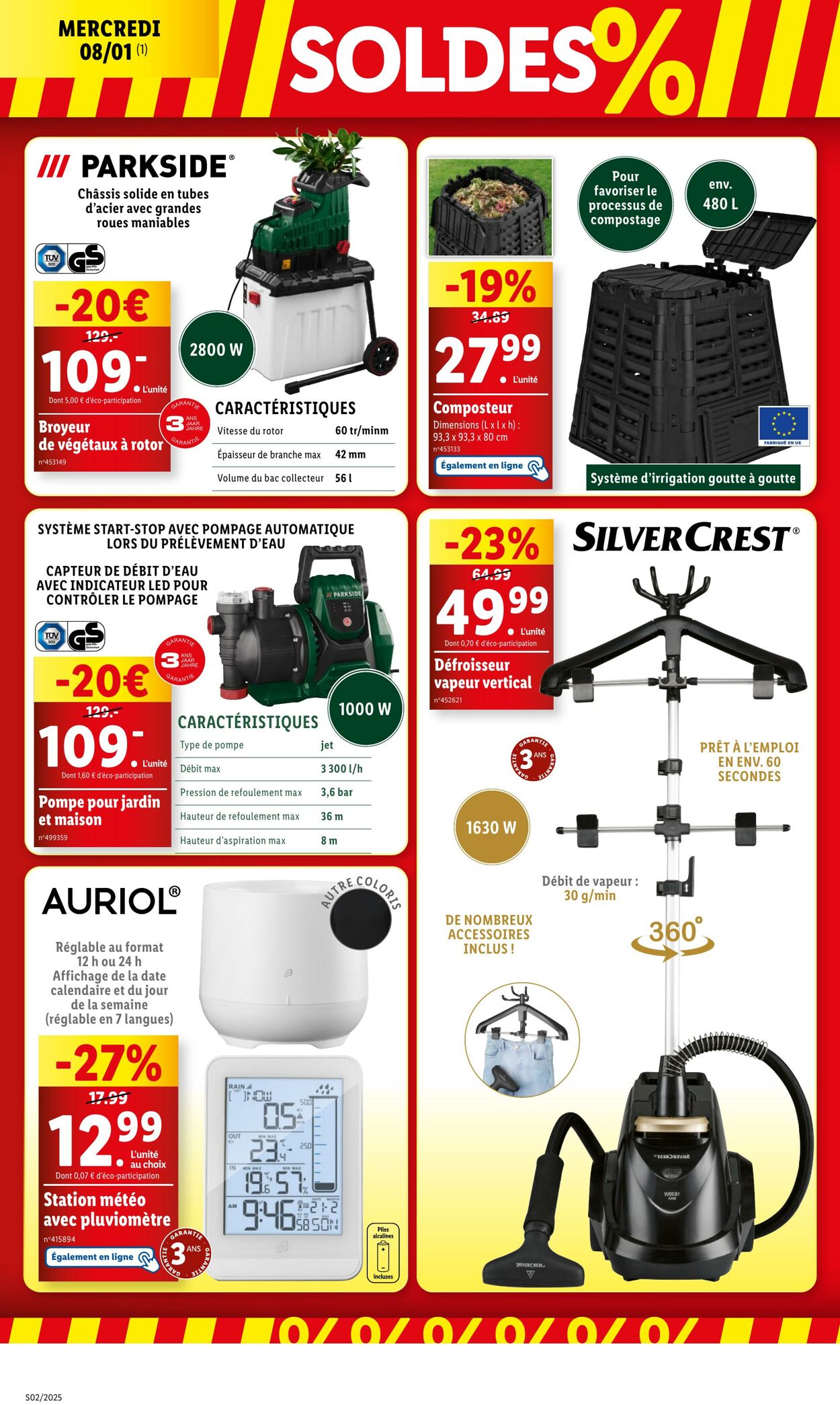 Catalogue Lidl 08.01.2025 - 13.01.2025