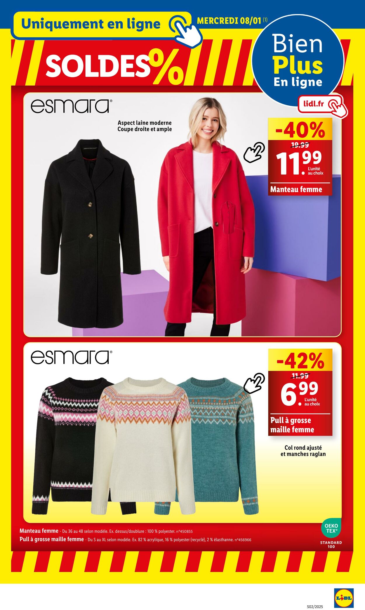 Catalogue Lidl 08.01.2025 - 13.01.2025