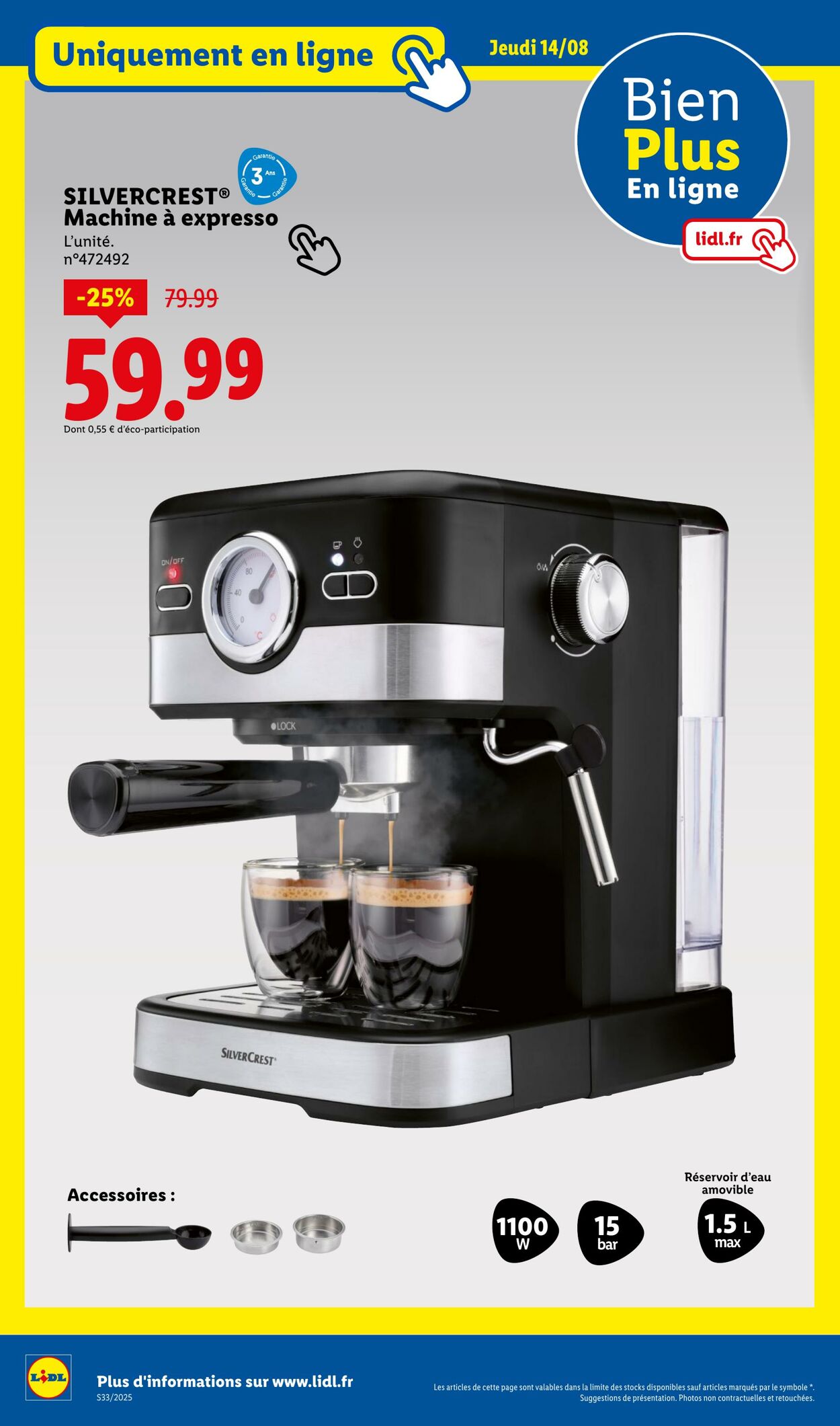 Catalogue Lidl 11.08.2025 - 14.08.2025