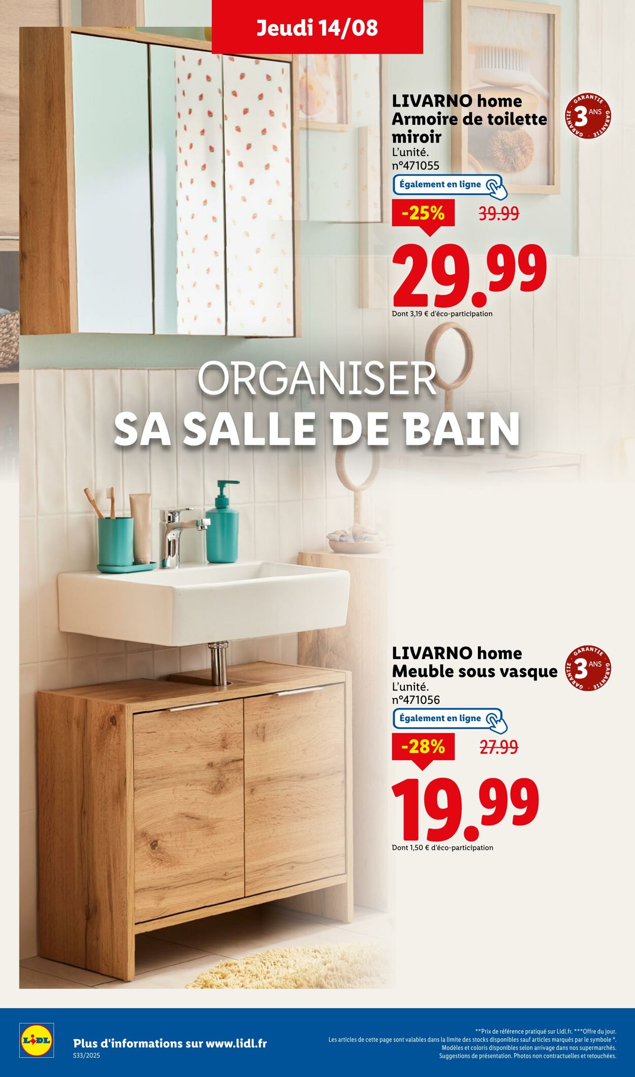 Catalogue Lidl 11.08.2025 - 14.08.2025
