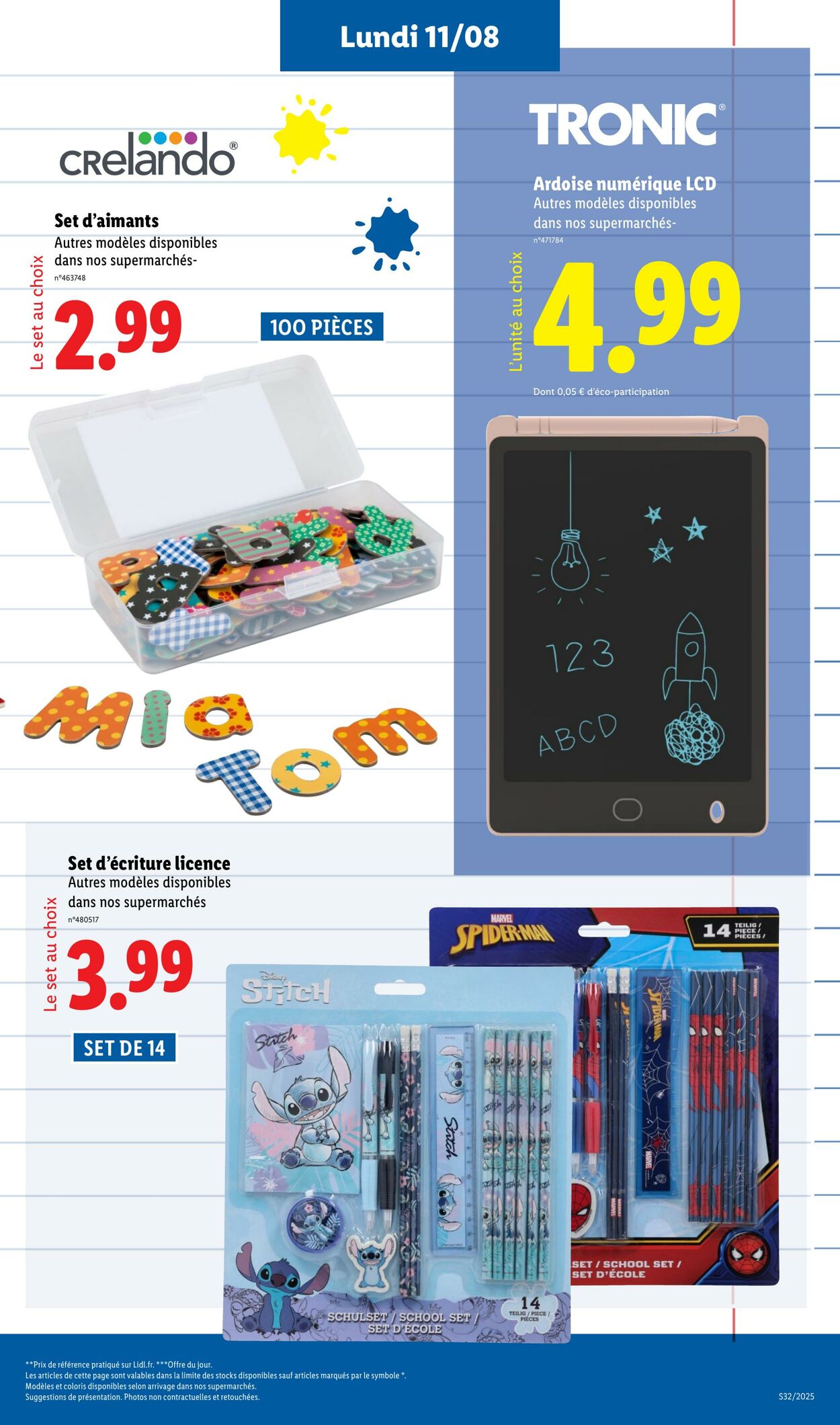 Catalogue Lidl 11.08.2025 - 14.08.2025