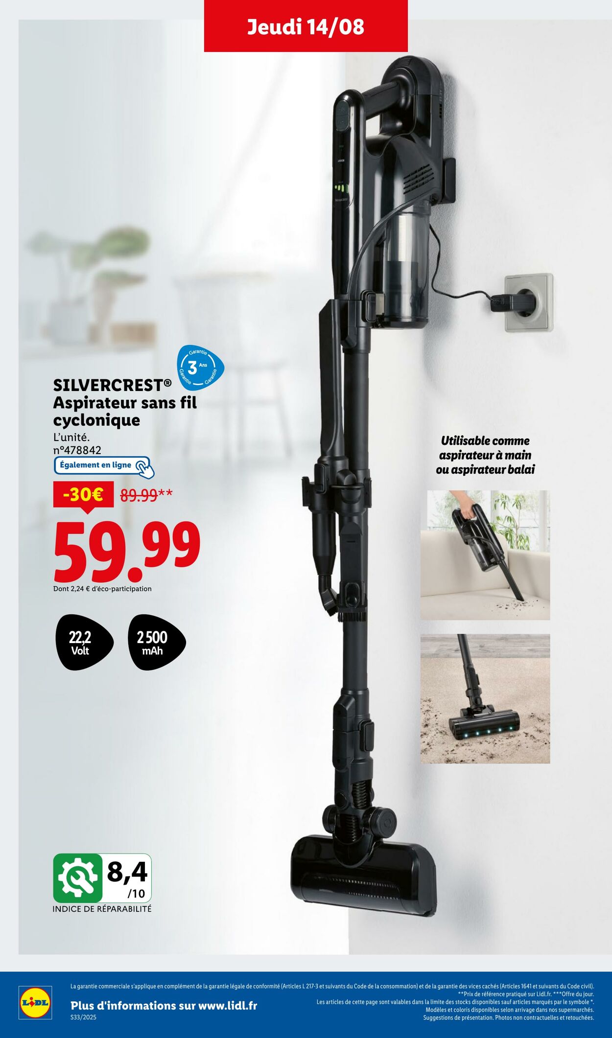 Catalogue Lidl 11.08.2025 - 14.08.2025
