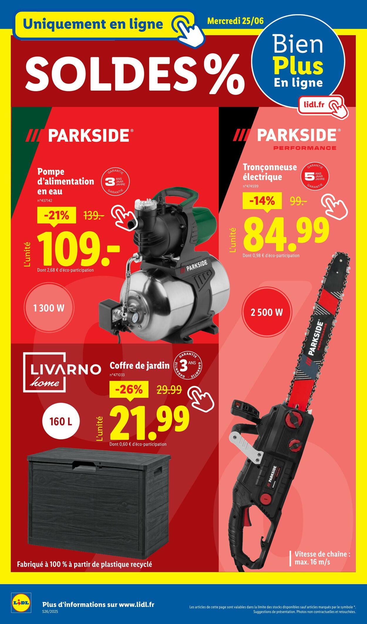 Catalogue Lidl 23.06.2025 - 26.06.2025