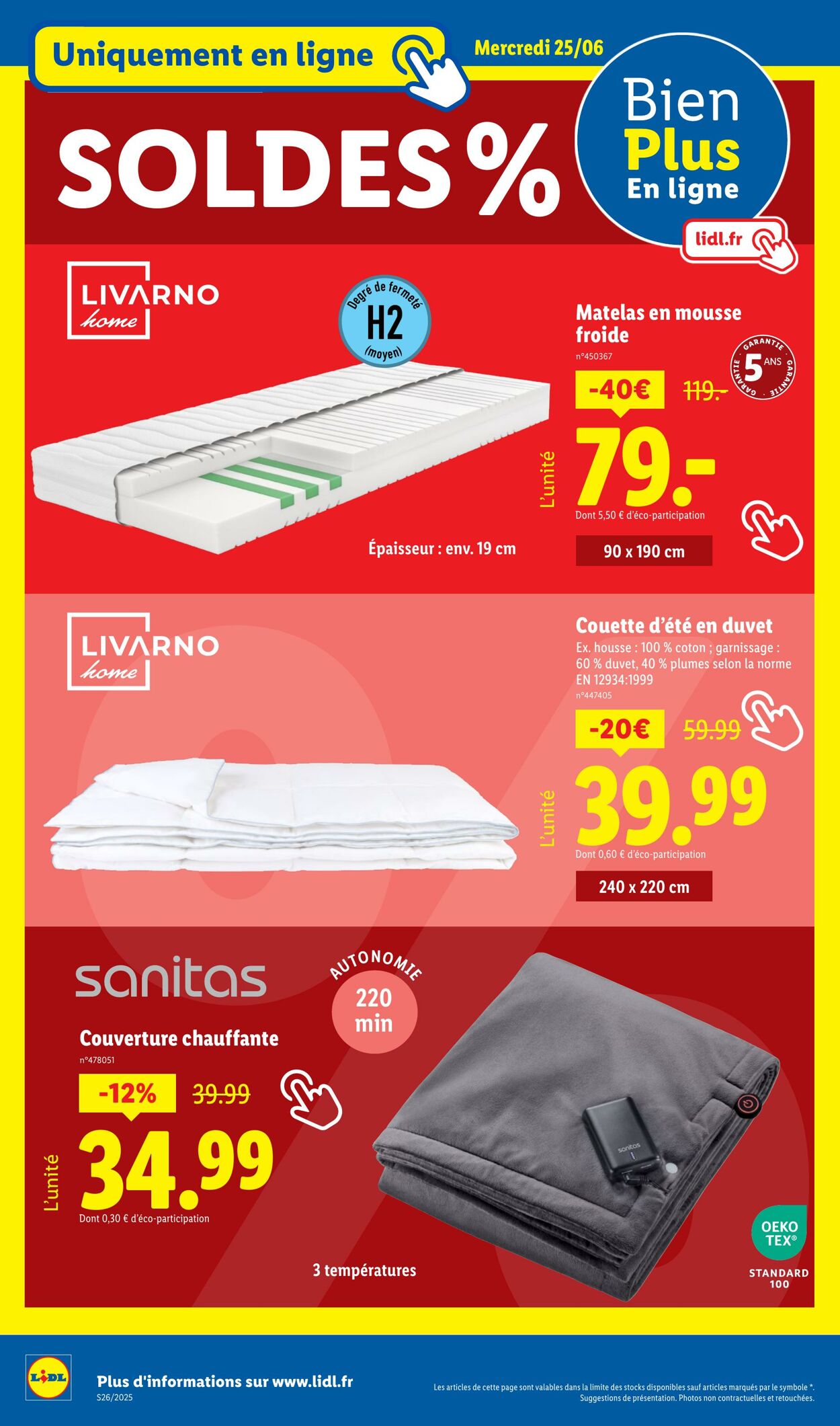 Catalogue Lidl 23.06.2025 - 26.06.2025