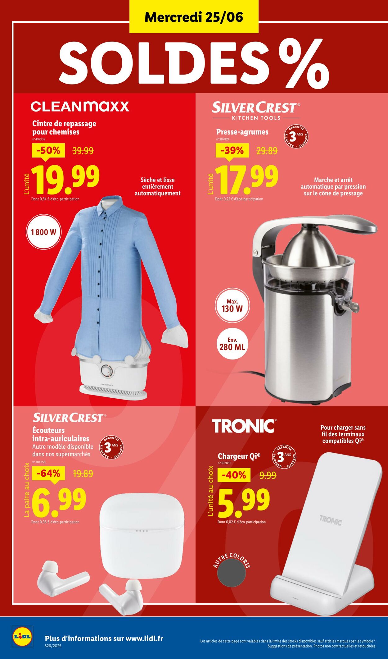 Catalogue Lidl 23.06.2025 - 26.06.2025