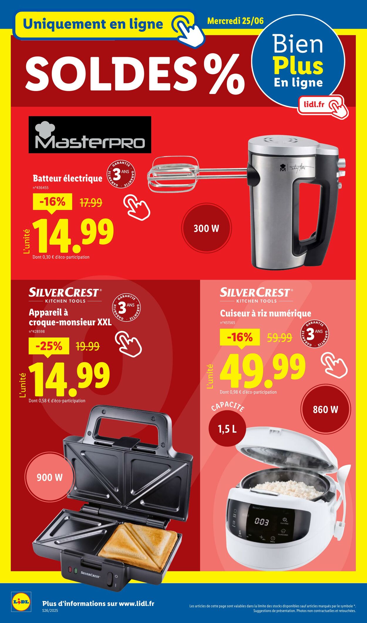 Catalogue Lidl 23.06.2025 - 26.06.2025