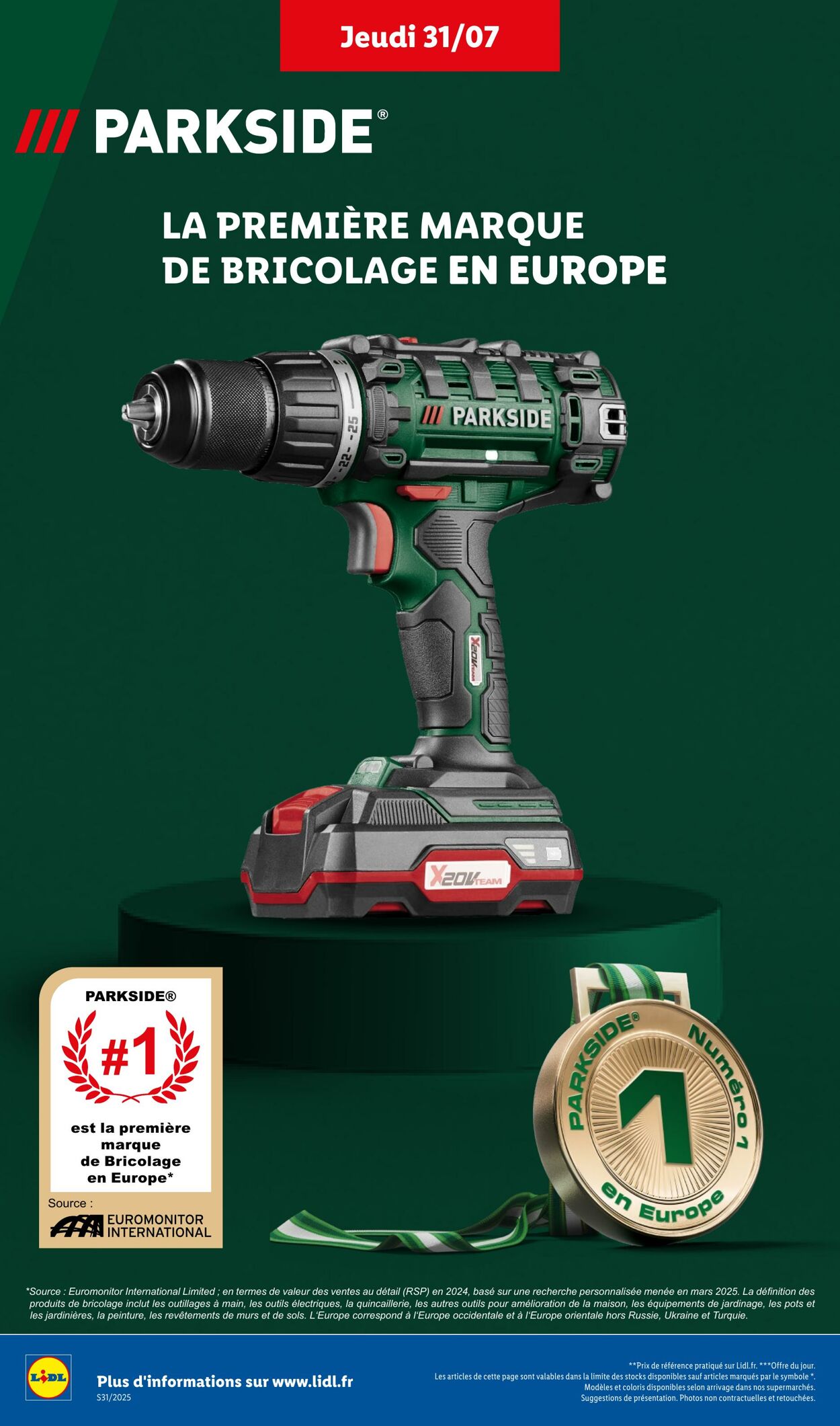 Catalogue Lidl 28.07.2025 - 31.07.2025