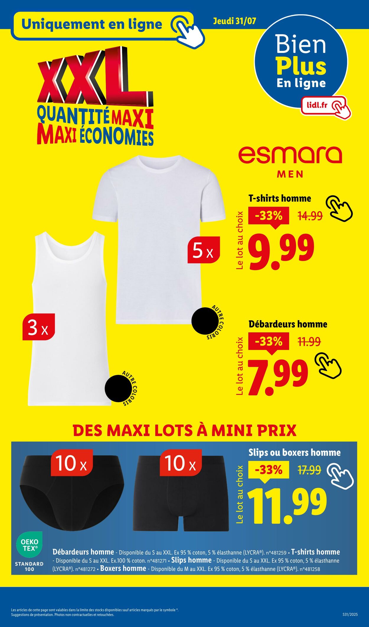 Catalogue Lidl 28.07.2025 - 31.07.2025