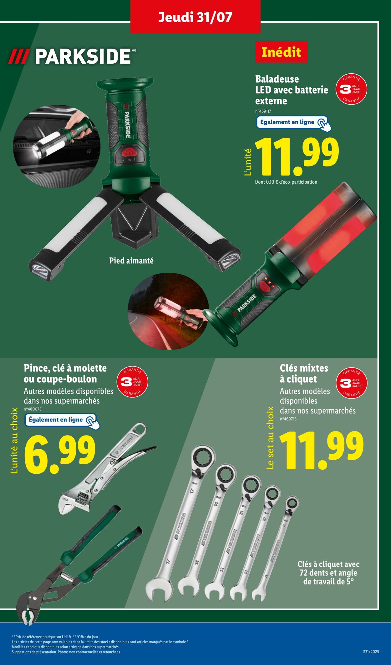 Catalogue Lidl 28.07.2025 - 31.07.2025