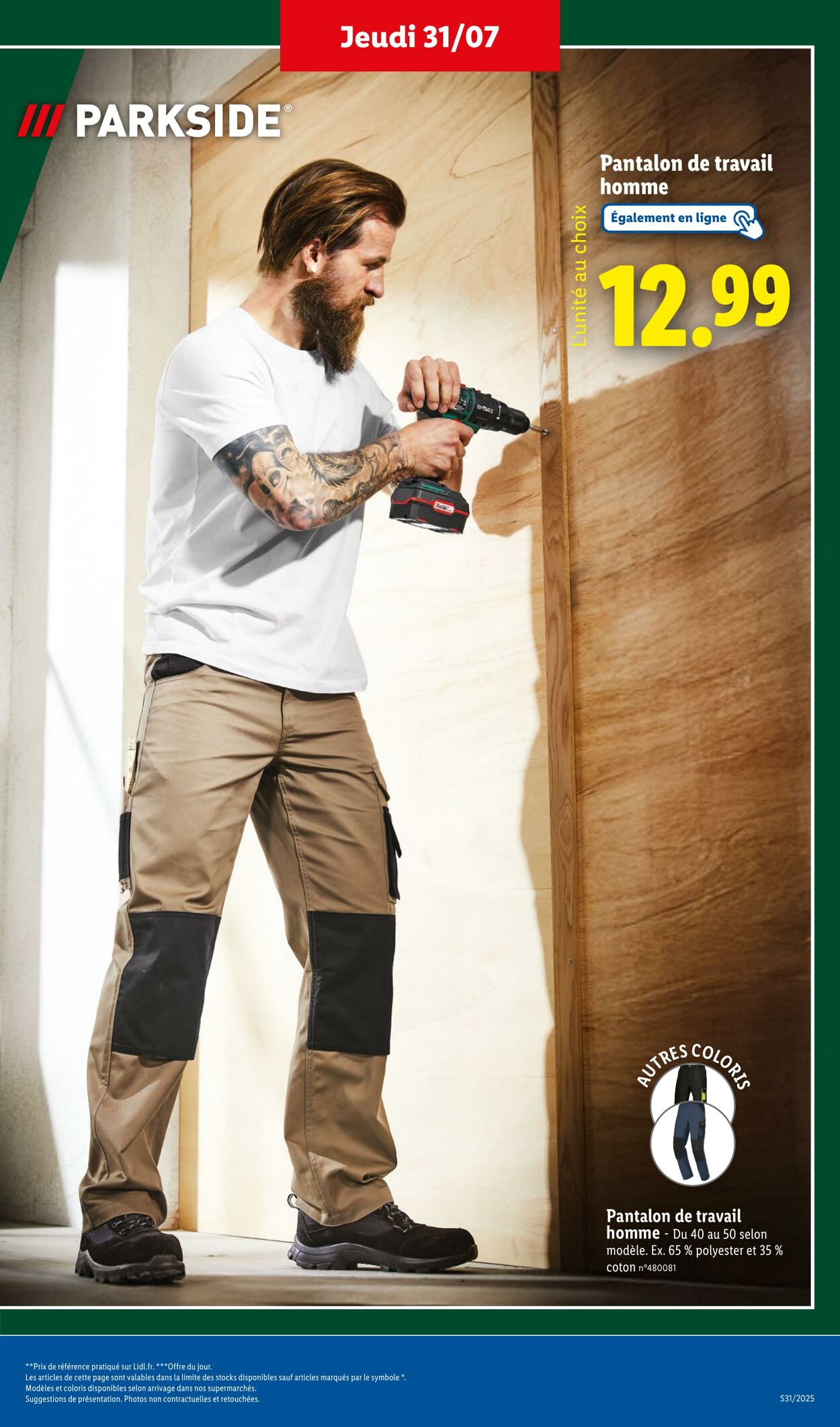 Catalogue Lidl 28.07.2025 - 31.07.2025
