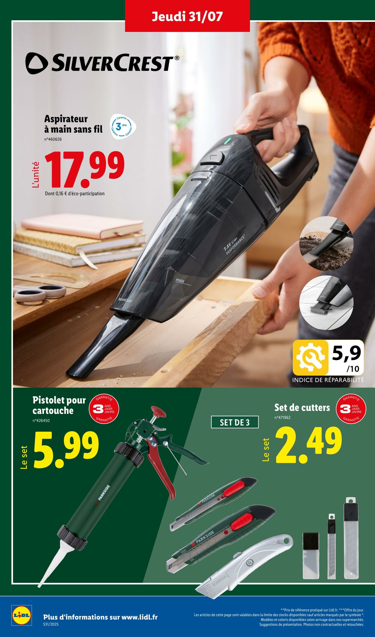 Catalogue Lidl 28.07.2025 - 31.07.2025