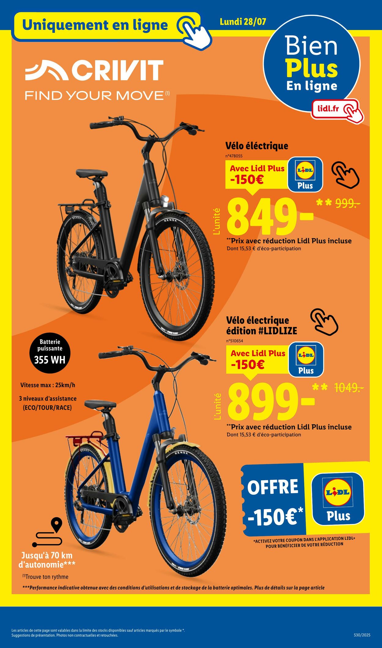 Catalogue Lidl 28.07.2025 - 31.07.2025