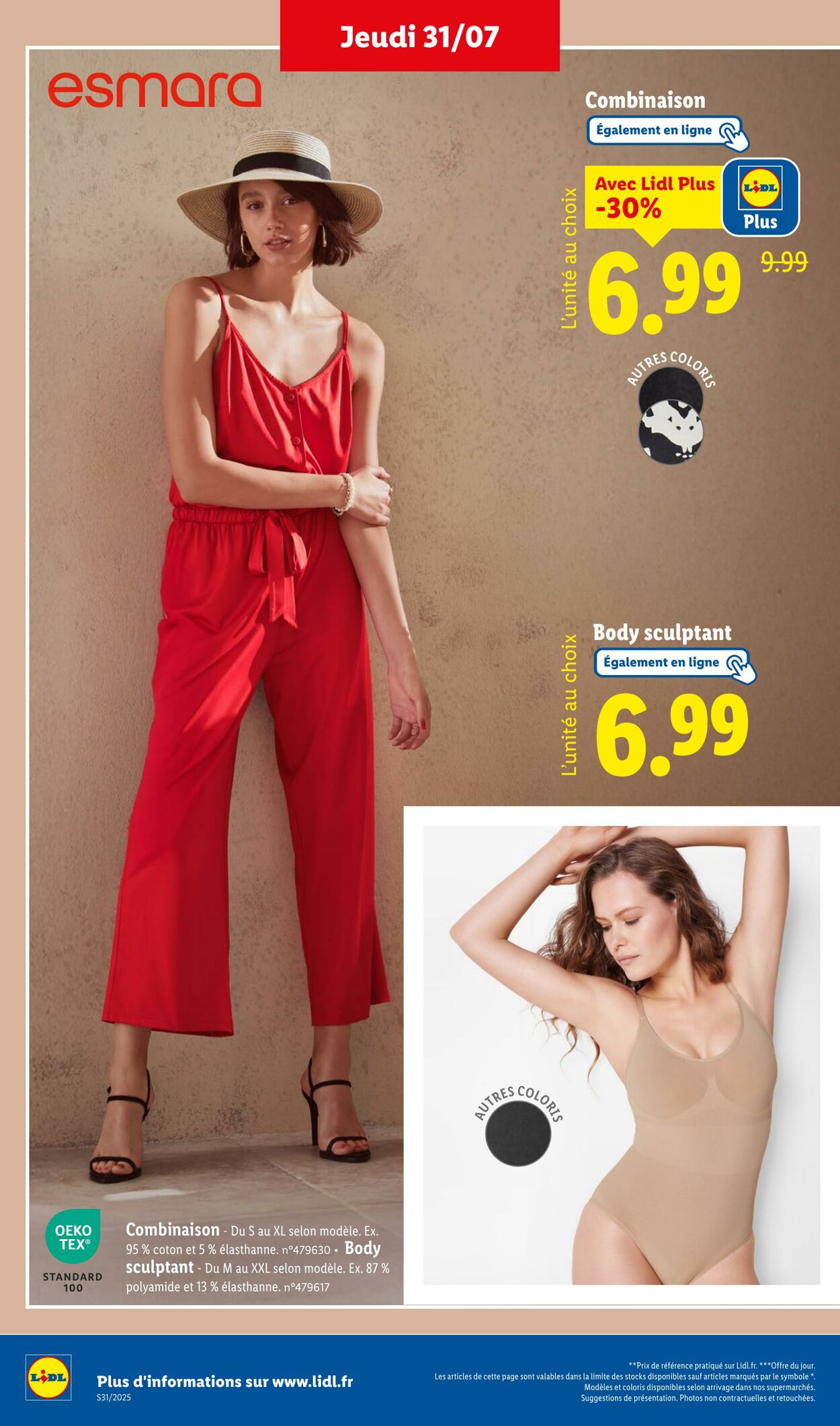 Catalogue Lidl 28.07.2025 - 31.07.2025