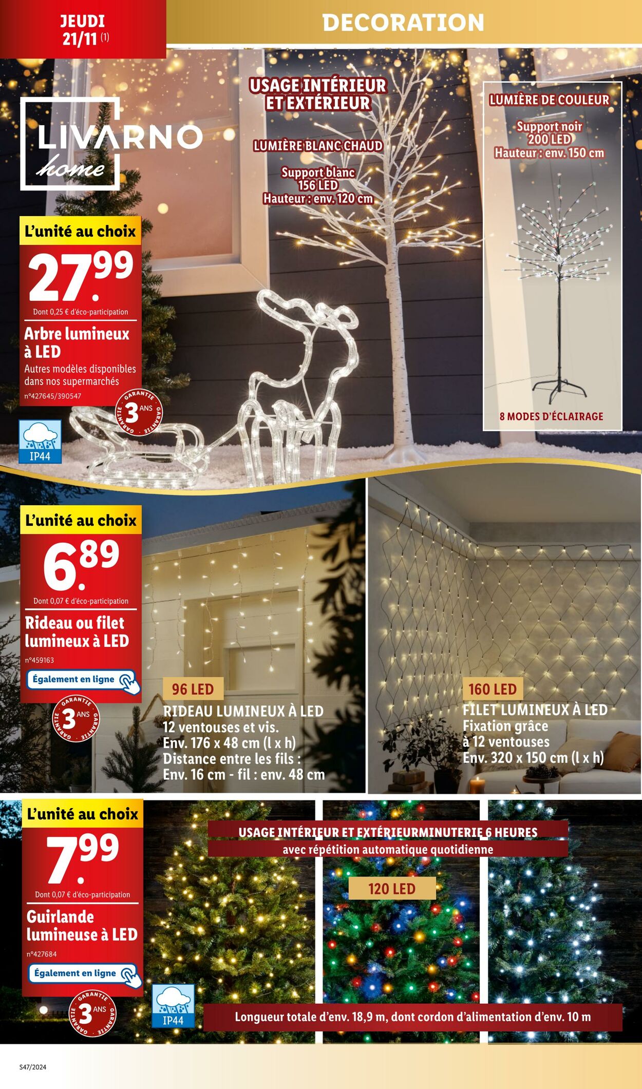 Catalogue Lidl 18.11.2024 - 21.11.2024