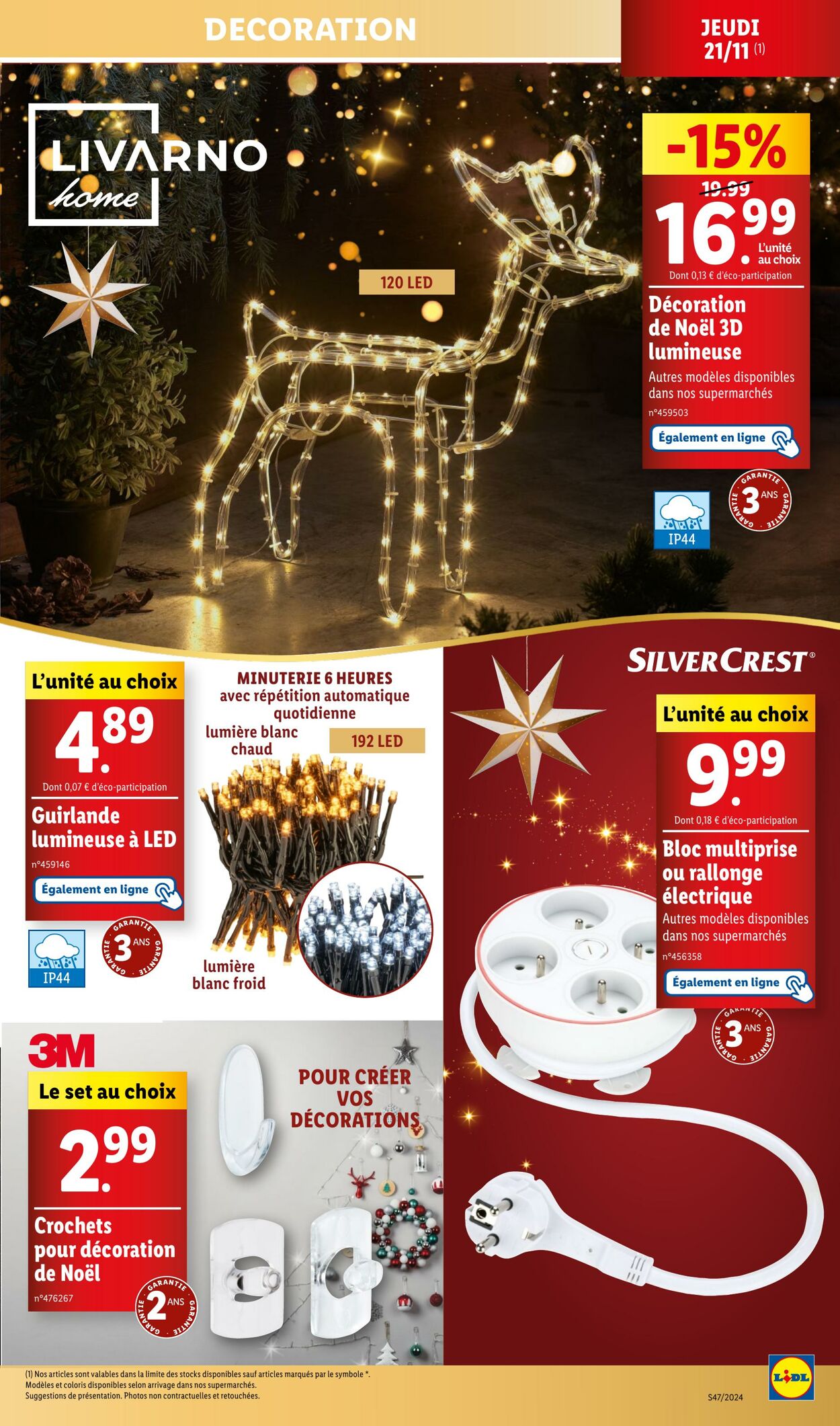 Catalogue Lidl 18.11.2024 - 21.11.2024