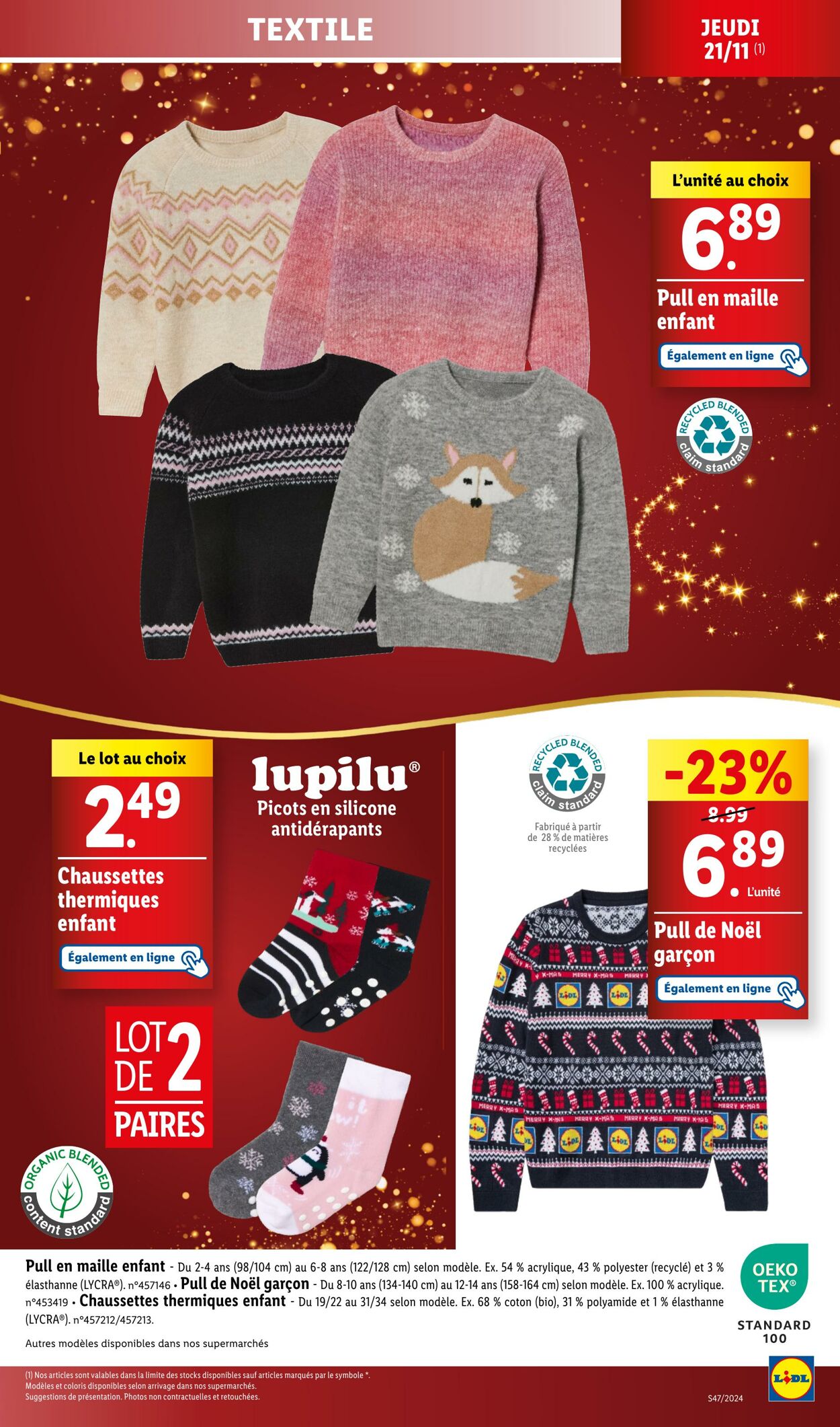 Catalogue Lidl 18.11.2024 - 21.11.2024