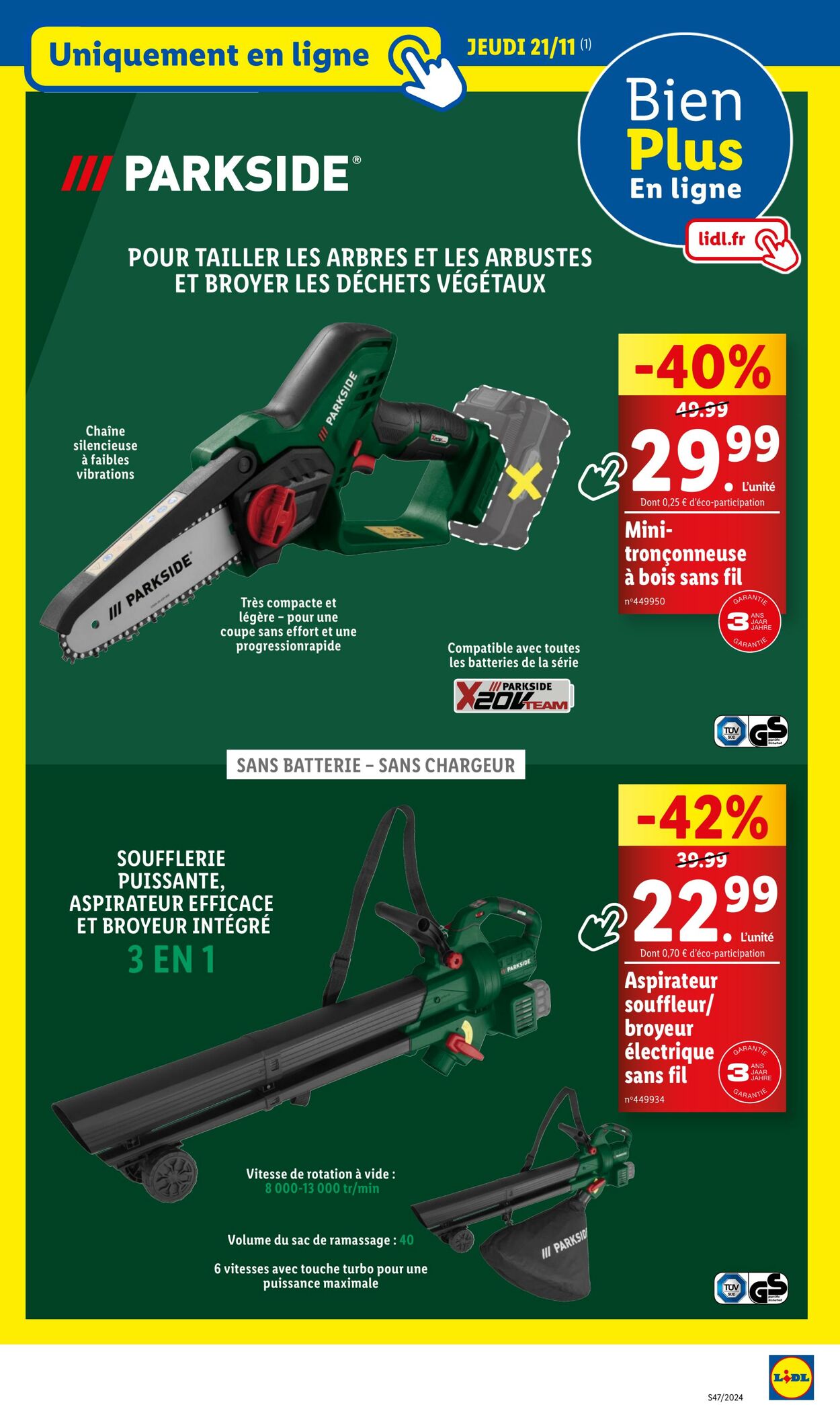 Catalogue Lidl 18.11.2024 - 21.11.2024