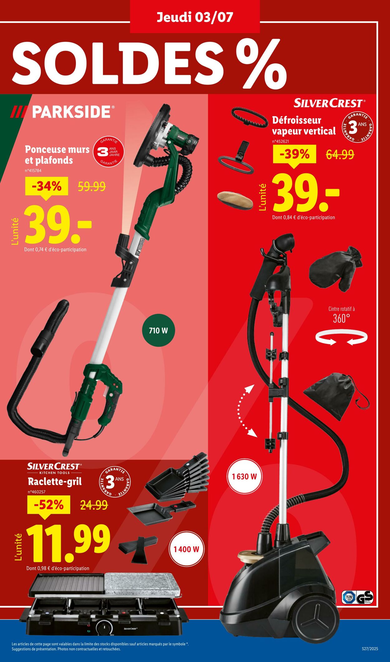 Catalogue Lidl 30.06.2025 - 03.07.2025