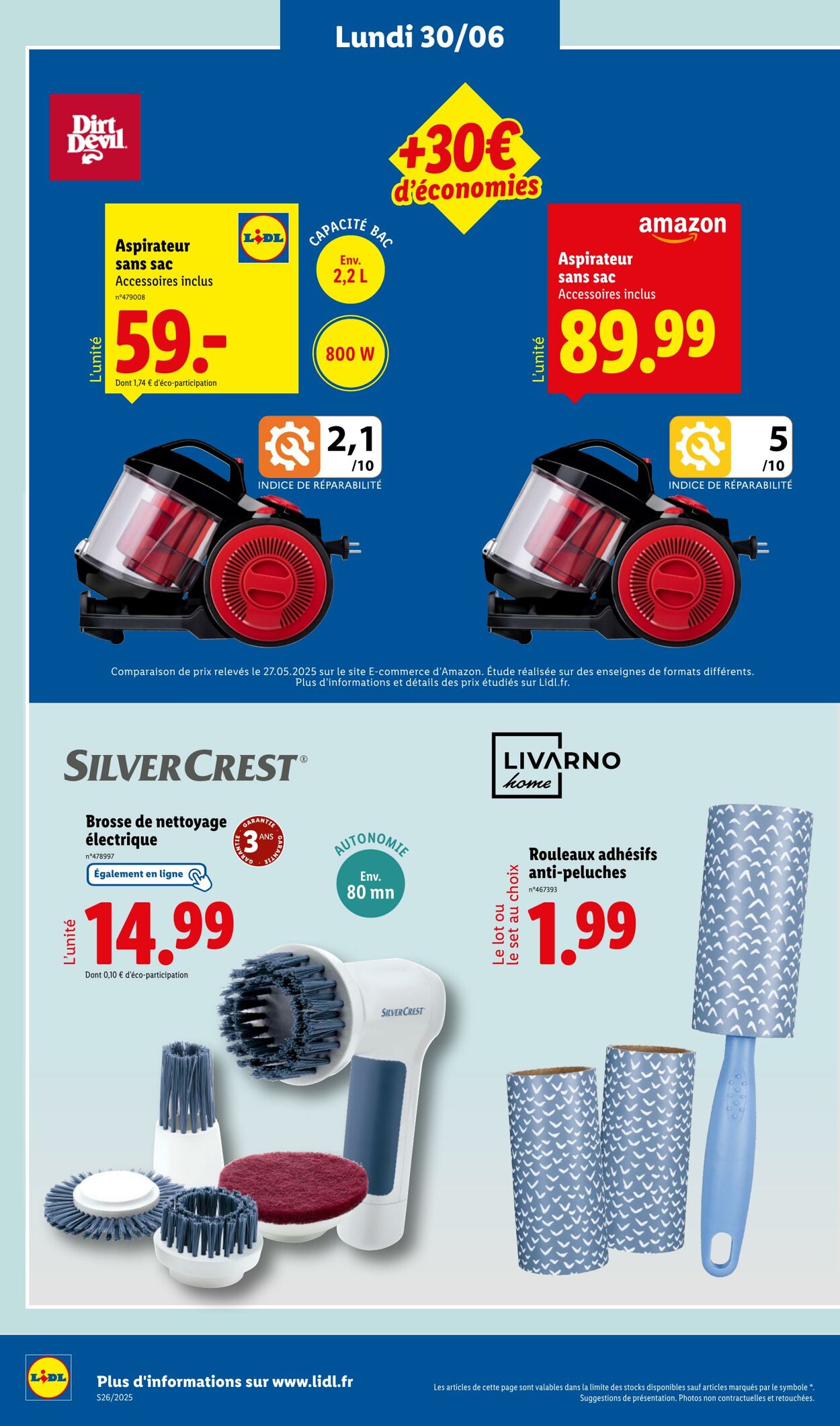Catalogue Lidl 30.06.2025 - 03.07.2025