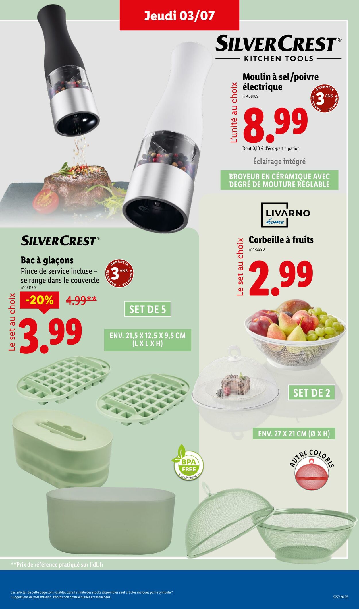 Catalogue Lidl 30.06.2025 - 03.07.2025