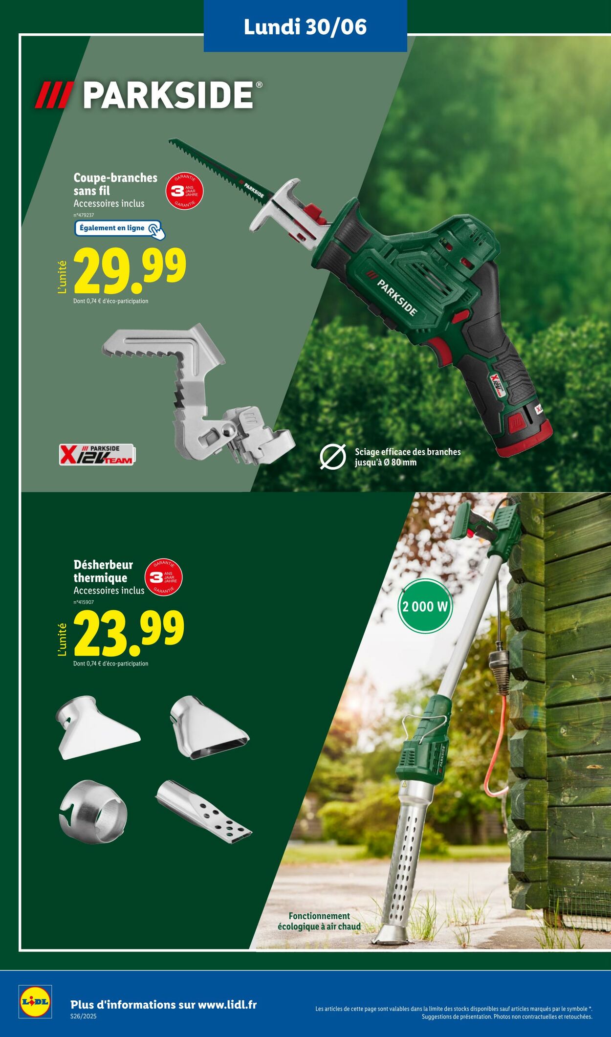Catalogue Lidl 30.06.2025 - 03.07.2025