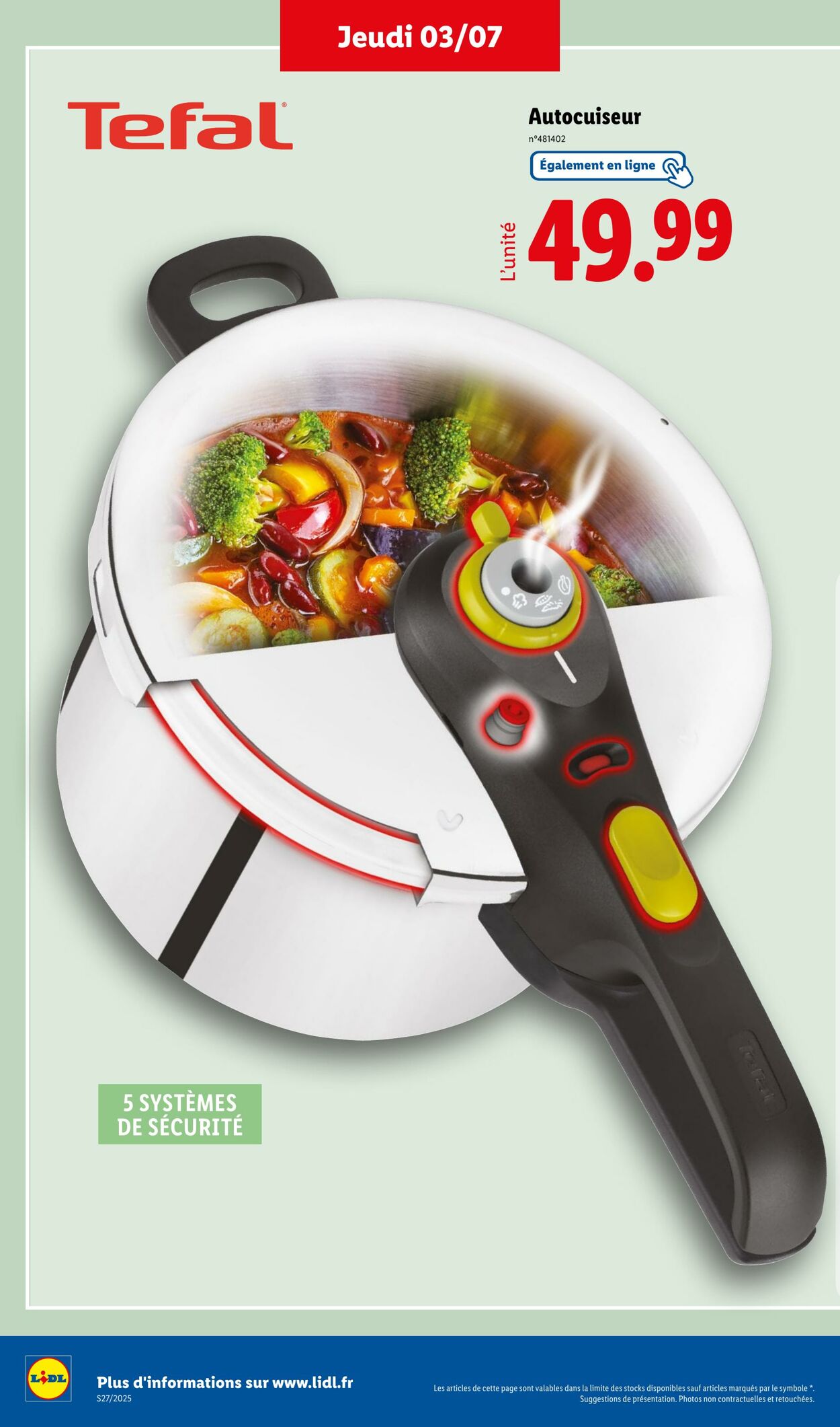 Catalogue Lidl 30.06.2025 - 03.07.2025