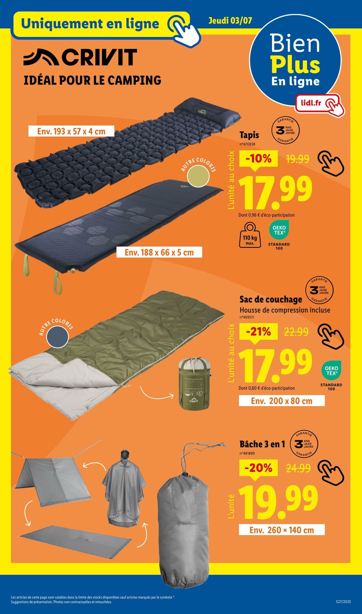 Catalogue Lidl 30.06.2025 - 03.07.2025