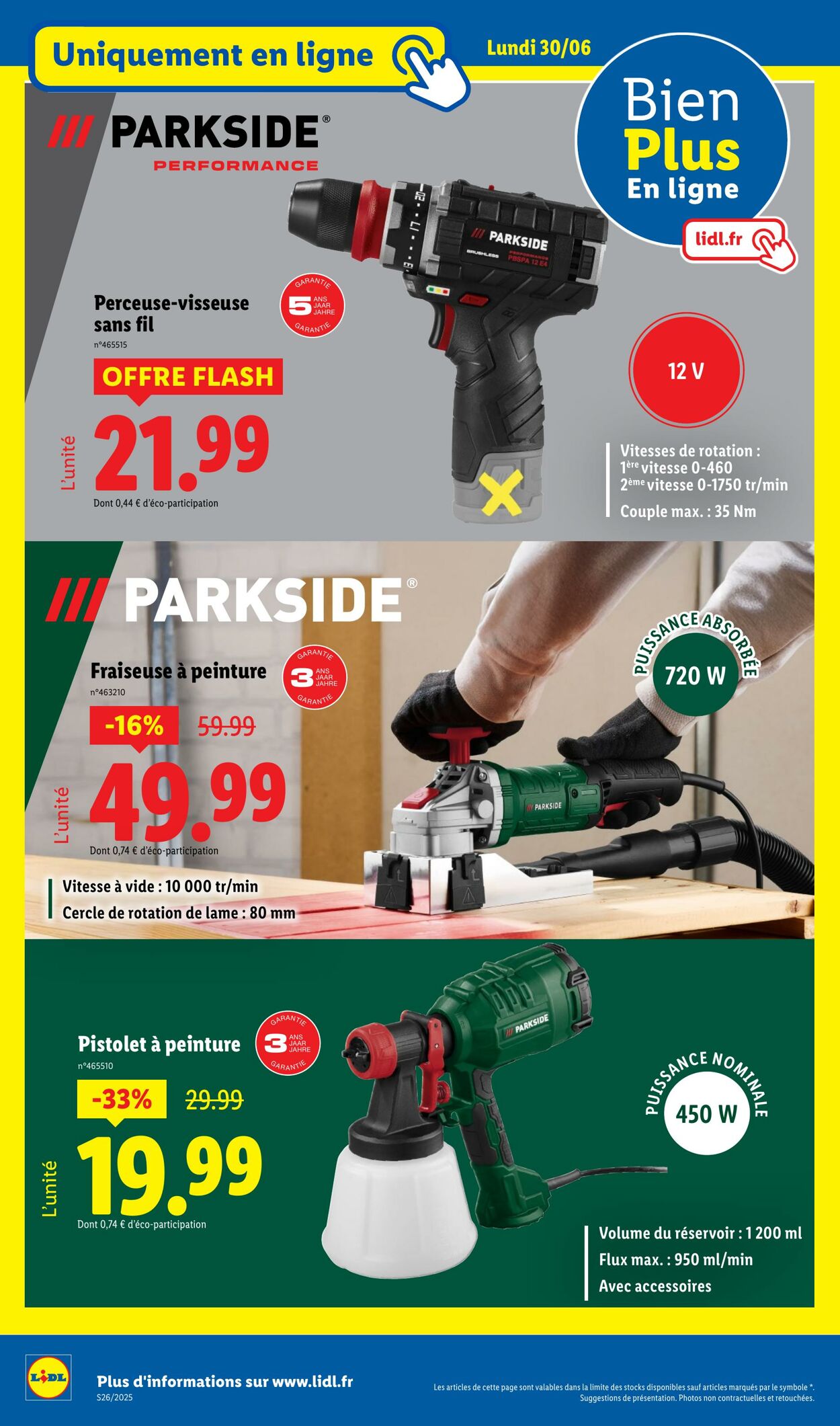 Catalogue Lidl 30.06.2025 - 03.07.2025