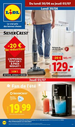 Catalogue Lidl 30.06.2025 - 03.07.2025