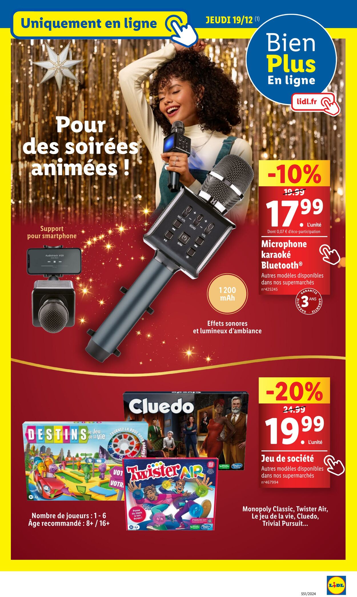 Catalogue Lidl 19.12.2024 - 23.12.2024