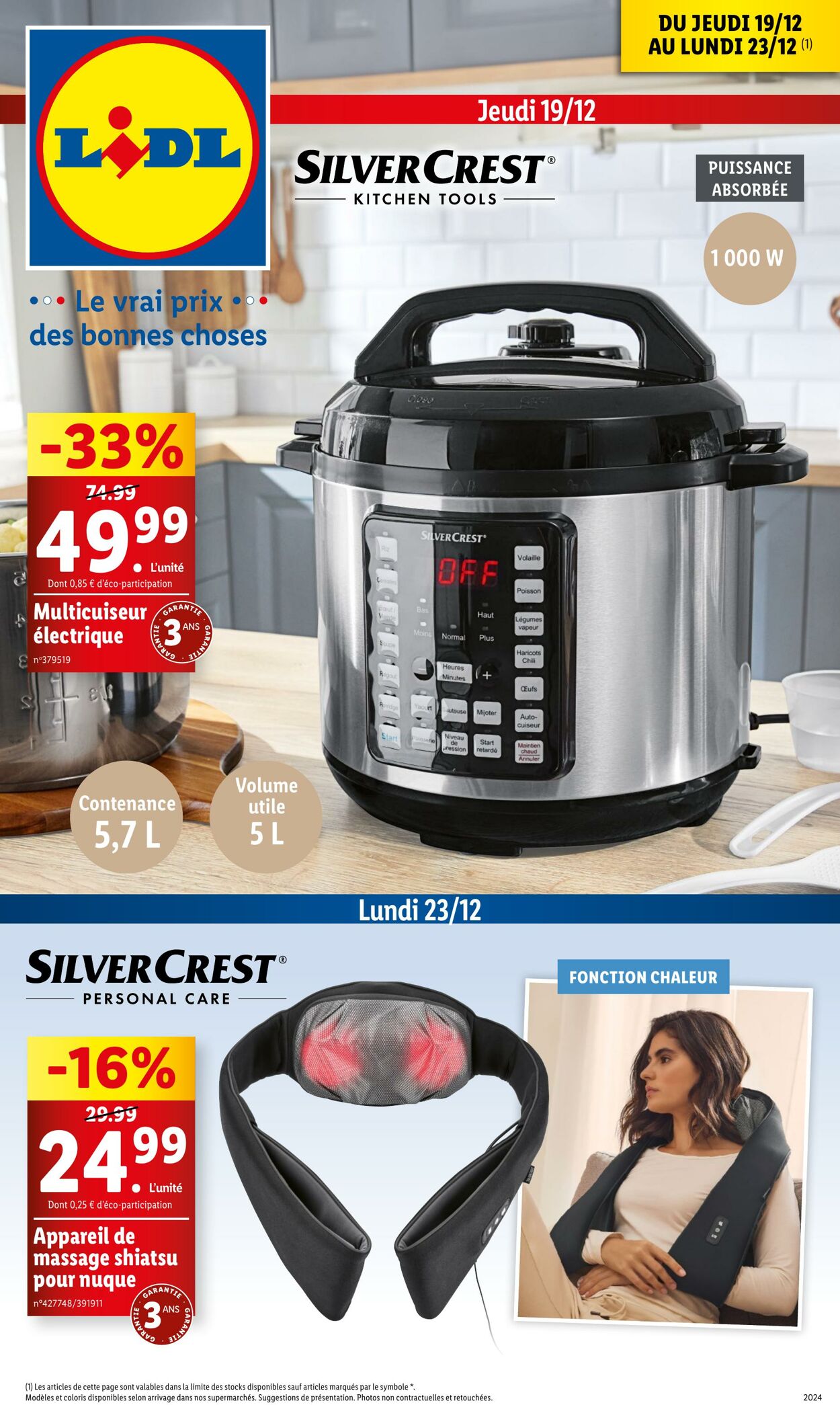 Catalogue Lidl 19.12.2024 - 23.12.2024