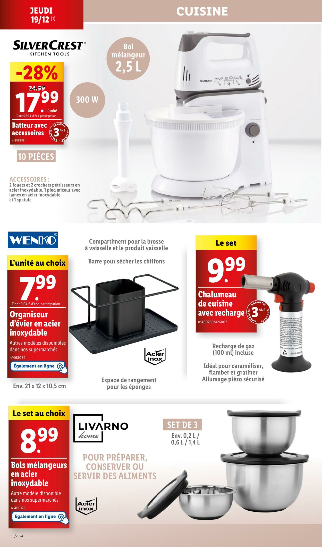 Catalogue Lidl 19.12.2024 - 23.12.2024