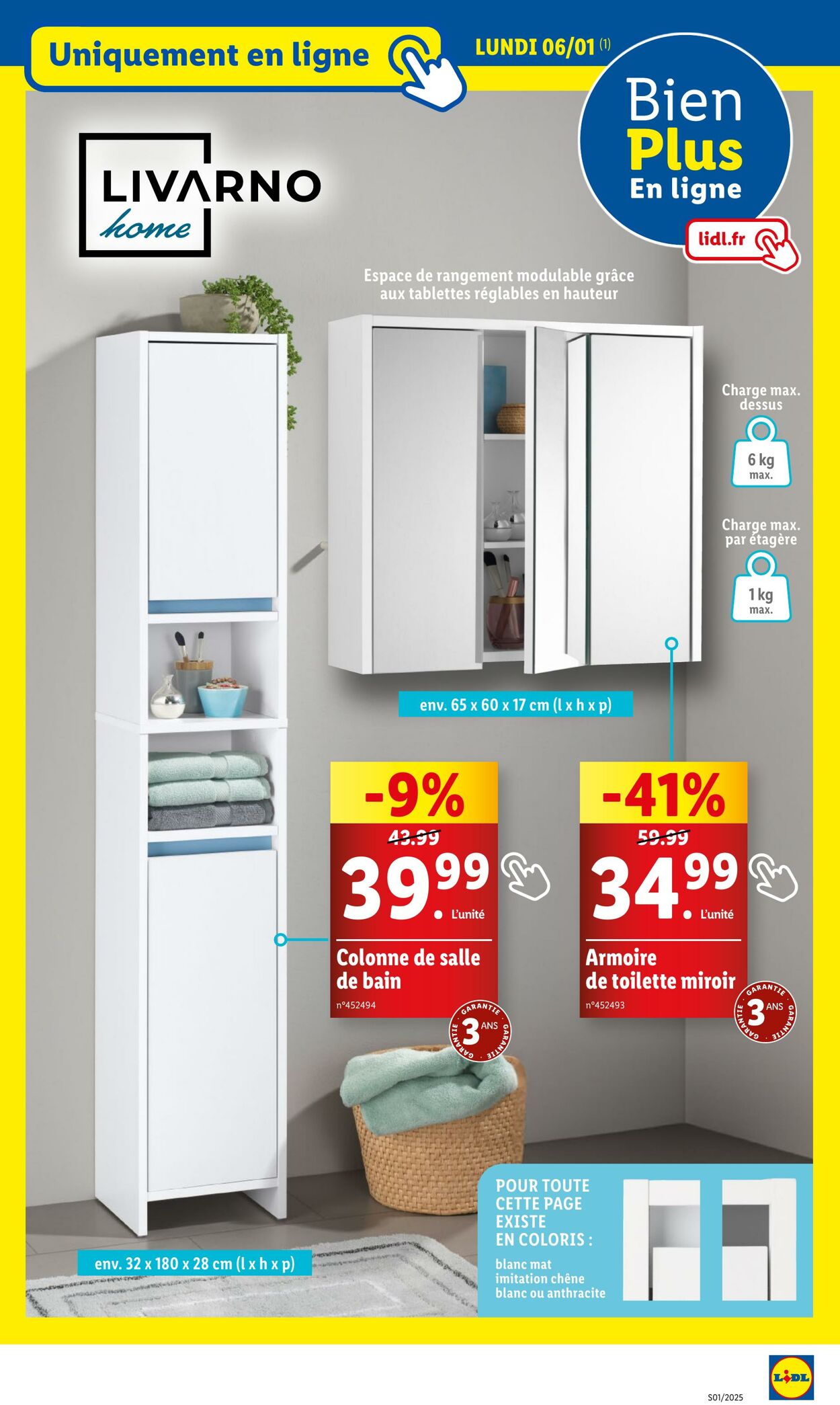 Catalogue Lidl 02.01.2025 - 06.01.2025