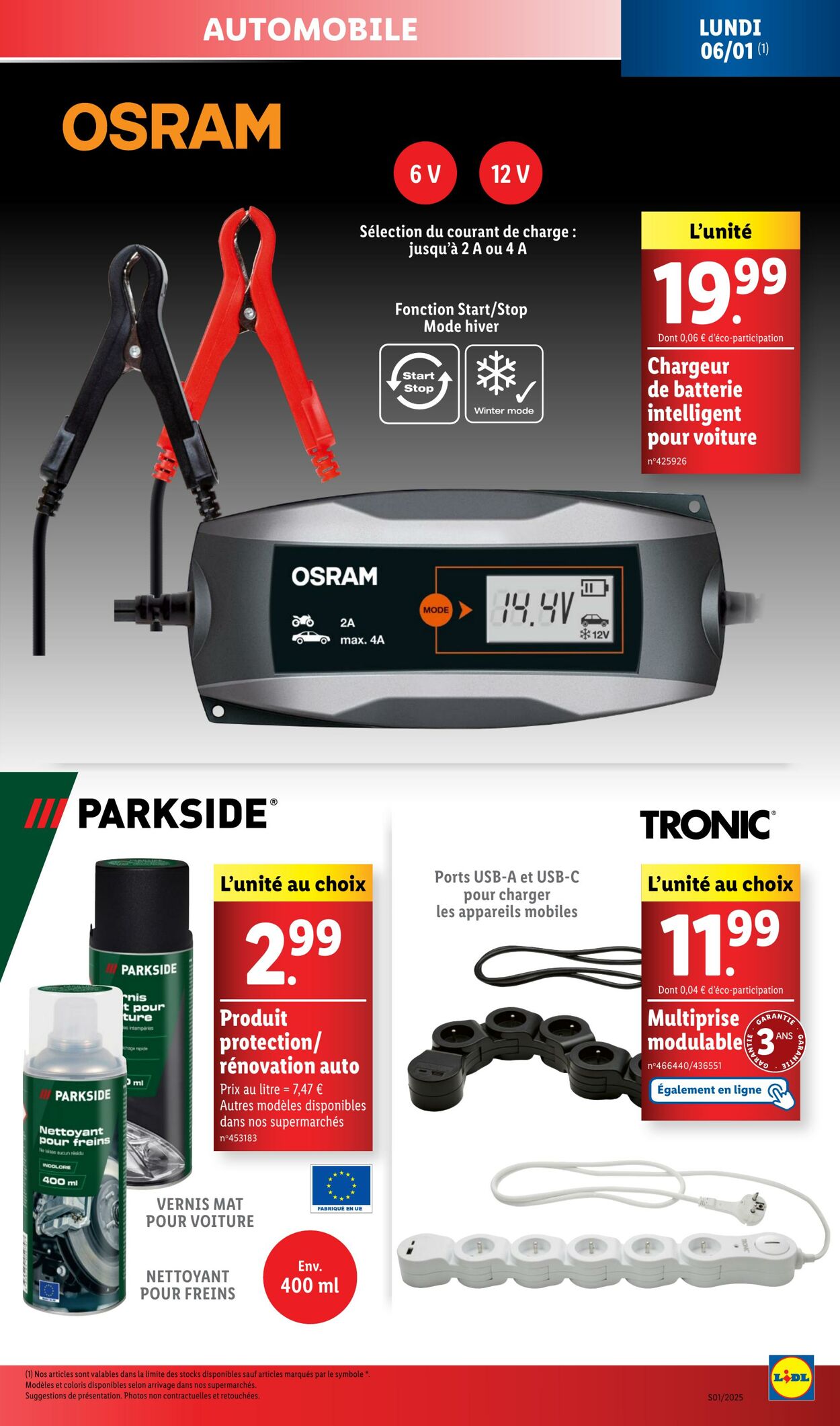 Catalogue Lidl 02.01.2025 - 06.01.2025