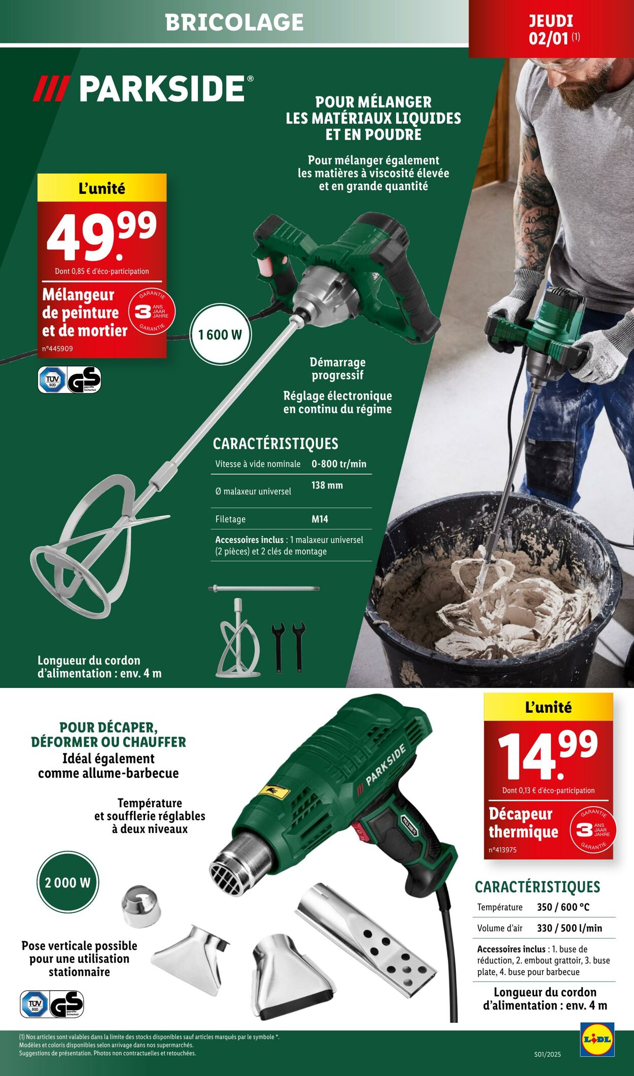 Catalogue Lidl 02.01.2025 - 06.01.2025