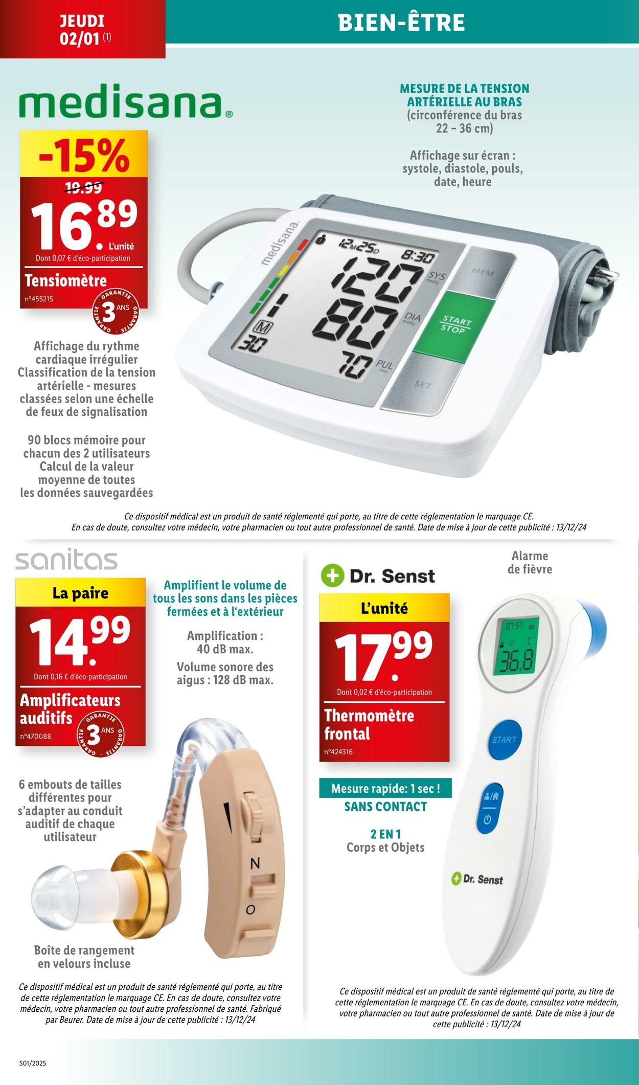 Catalogue Lidl 02.01.2025 - 06.01.2025